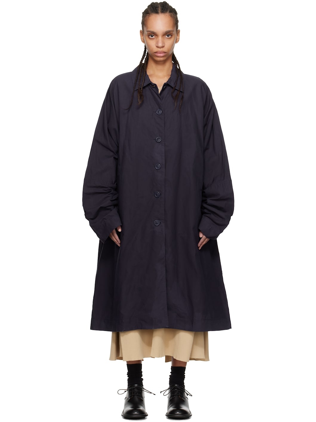 Navy 2PCS Coat - 1