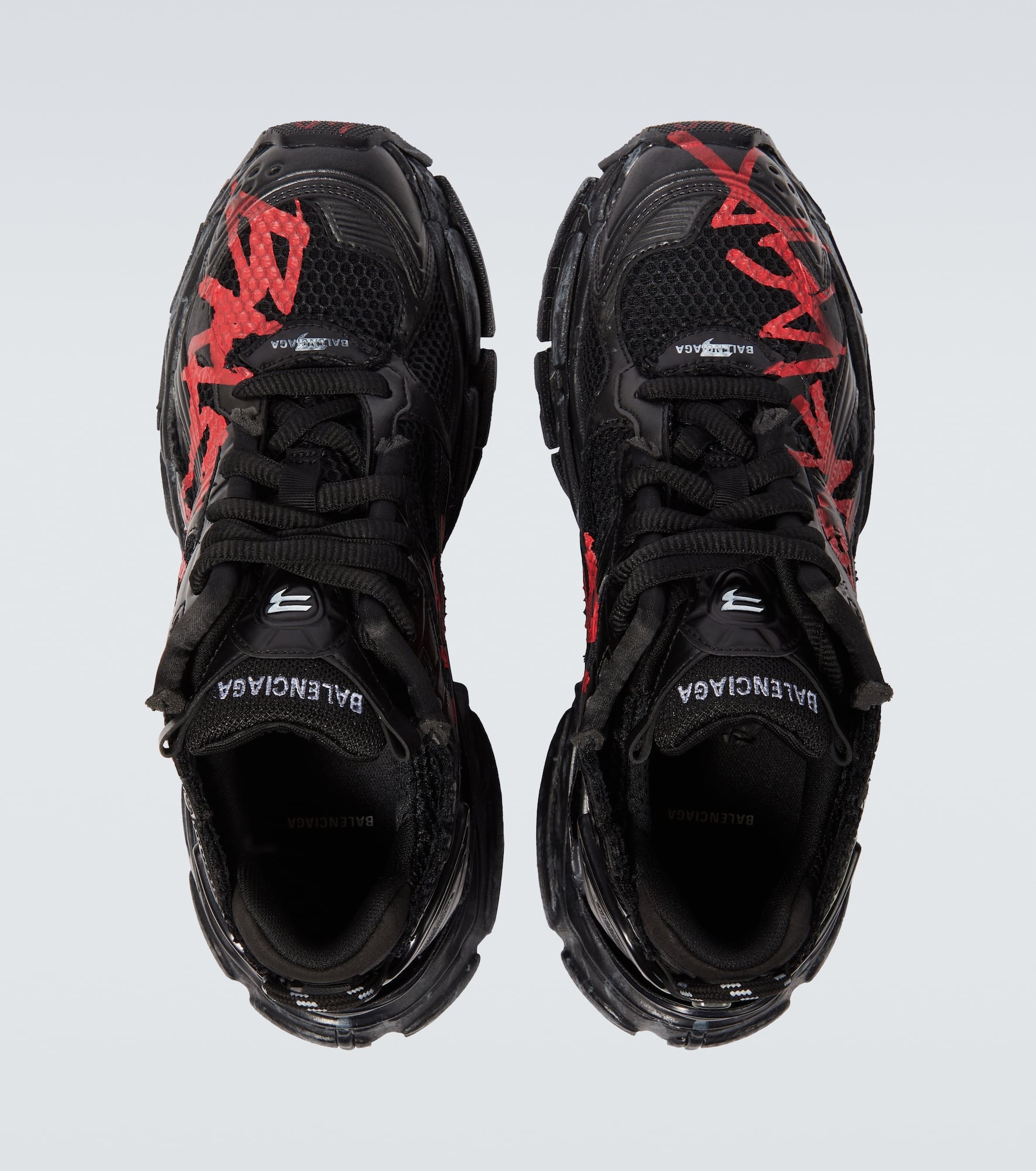 Runner Graffiti printed sneakers - 4