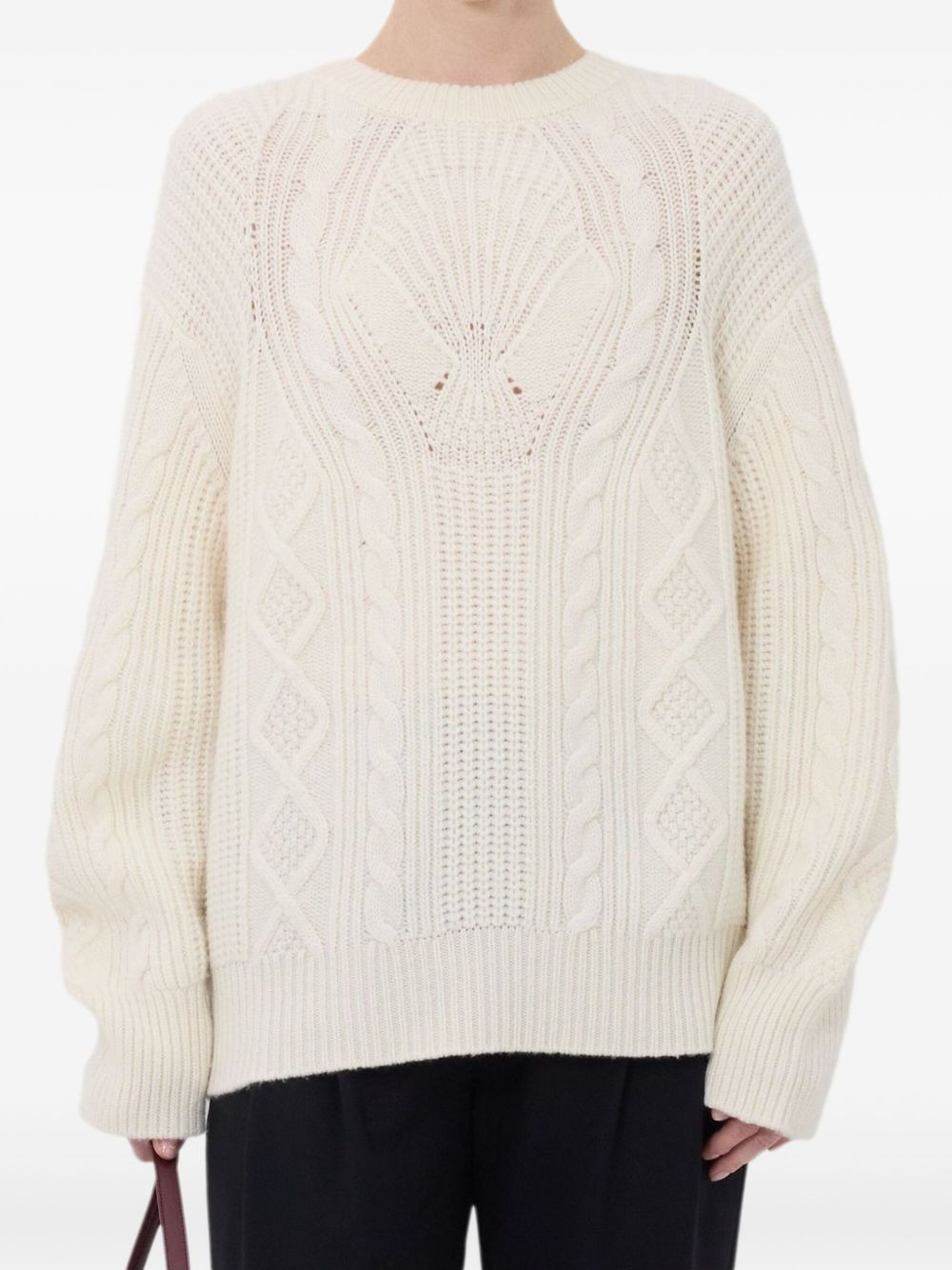 Silva cable knit sweater - 4