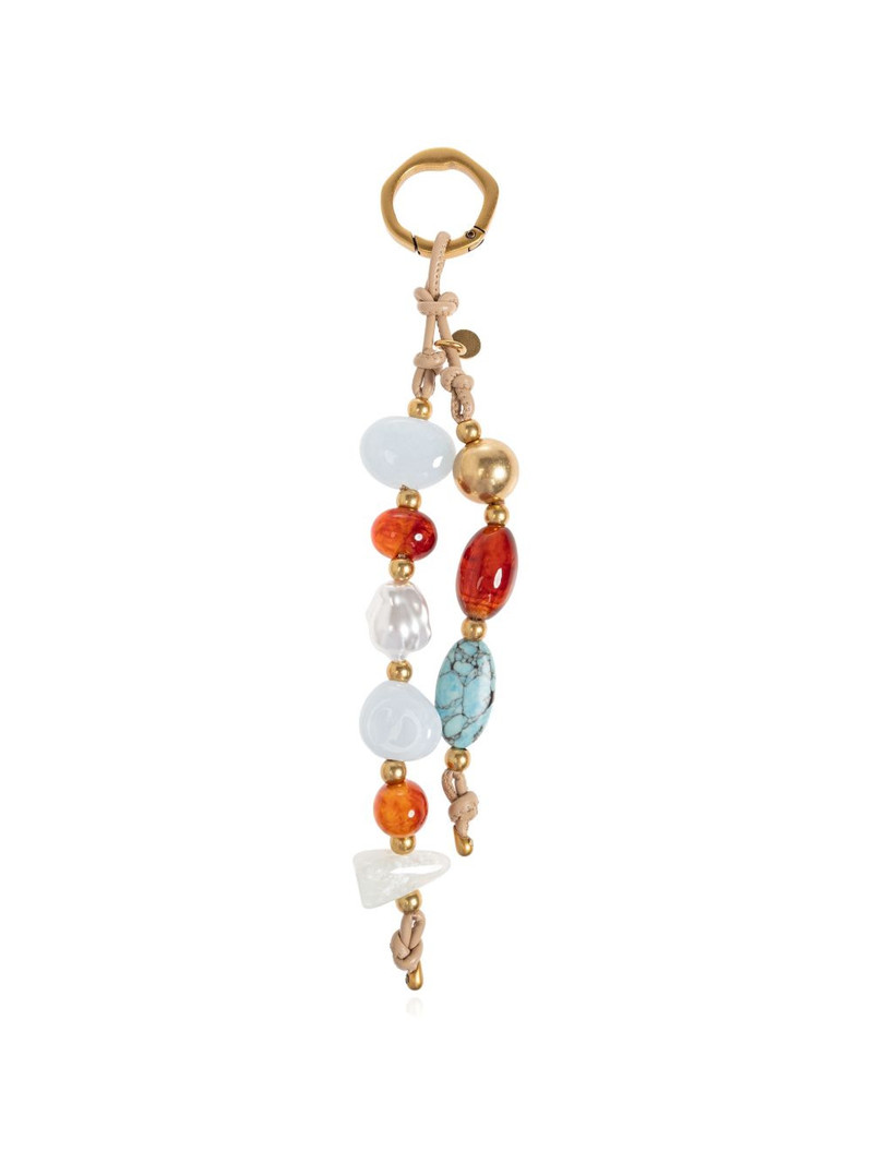 Mercier bead-embellishment bag charm 1