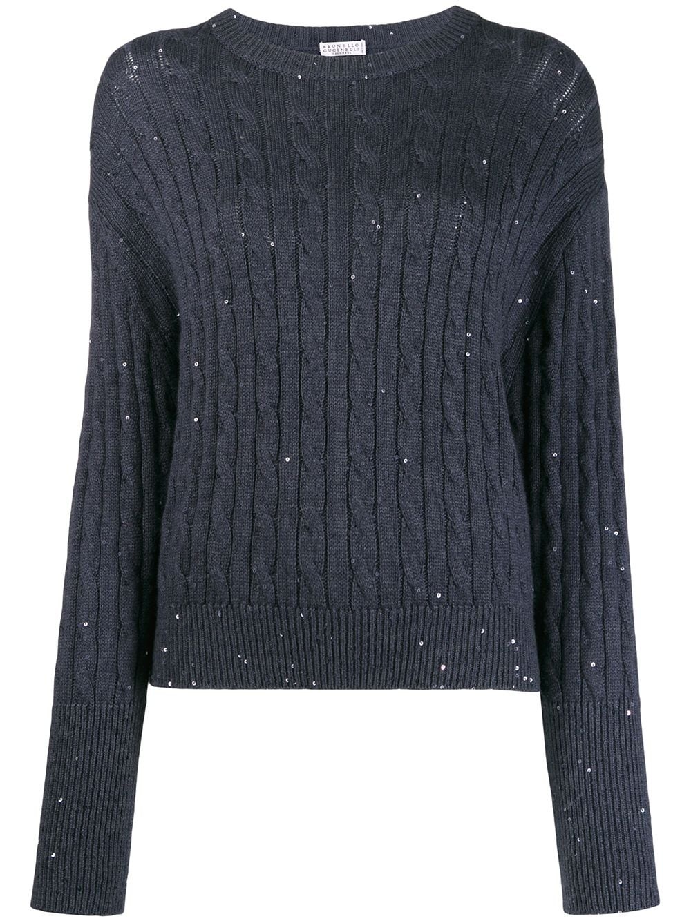 flared cuff pullover - 1