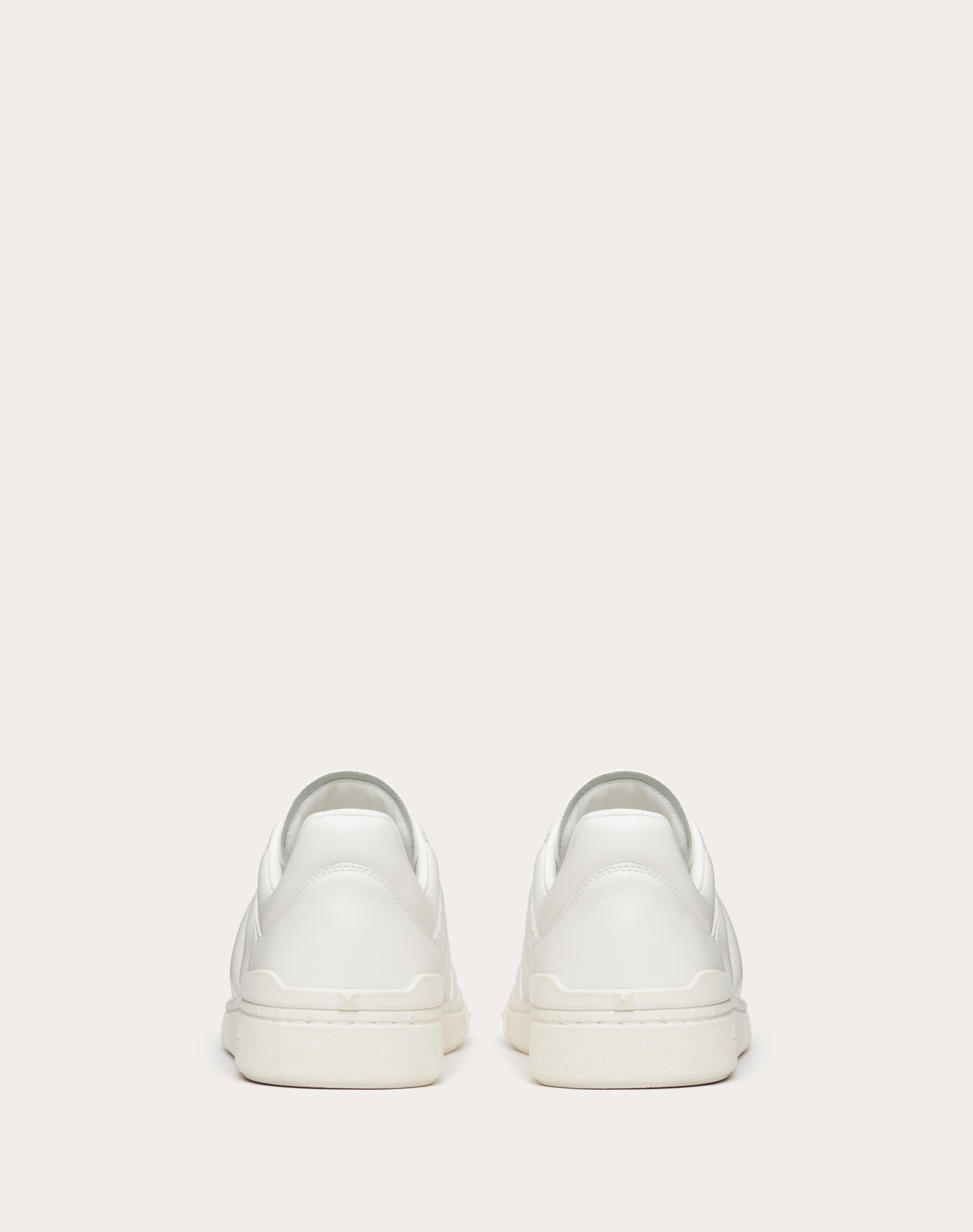 UPVILLAGE LOW TOP NAPPA LEATHER SNEAKER - 3