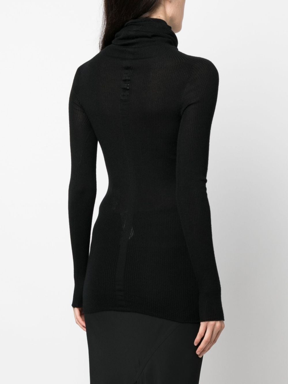 ribbed-knit cashmere jumper - 4