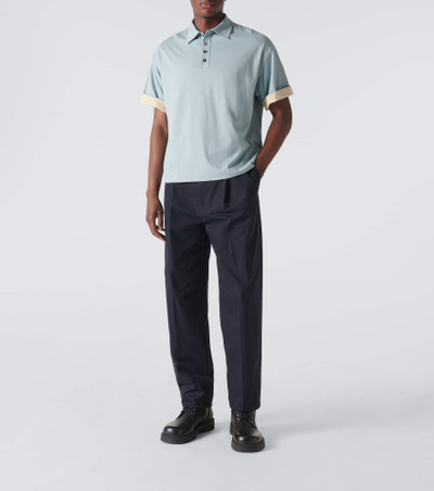 Bottega Veneta Cotton jersey polo shirt outlook