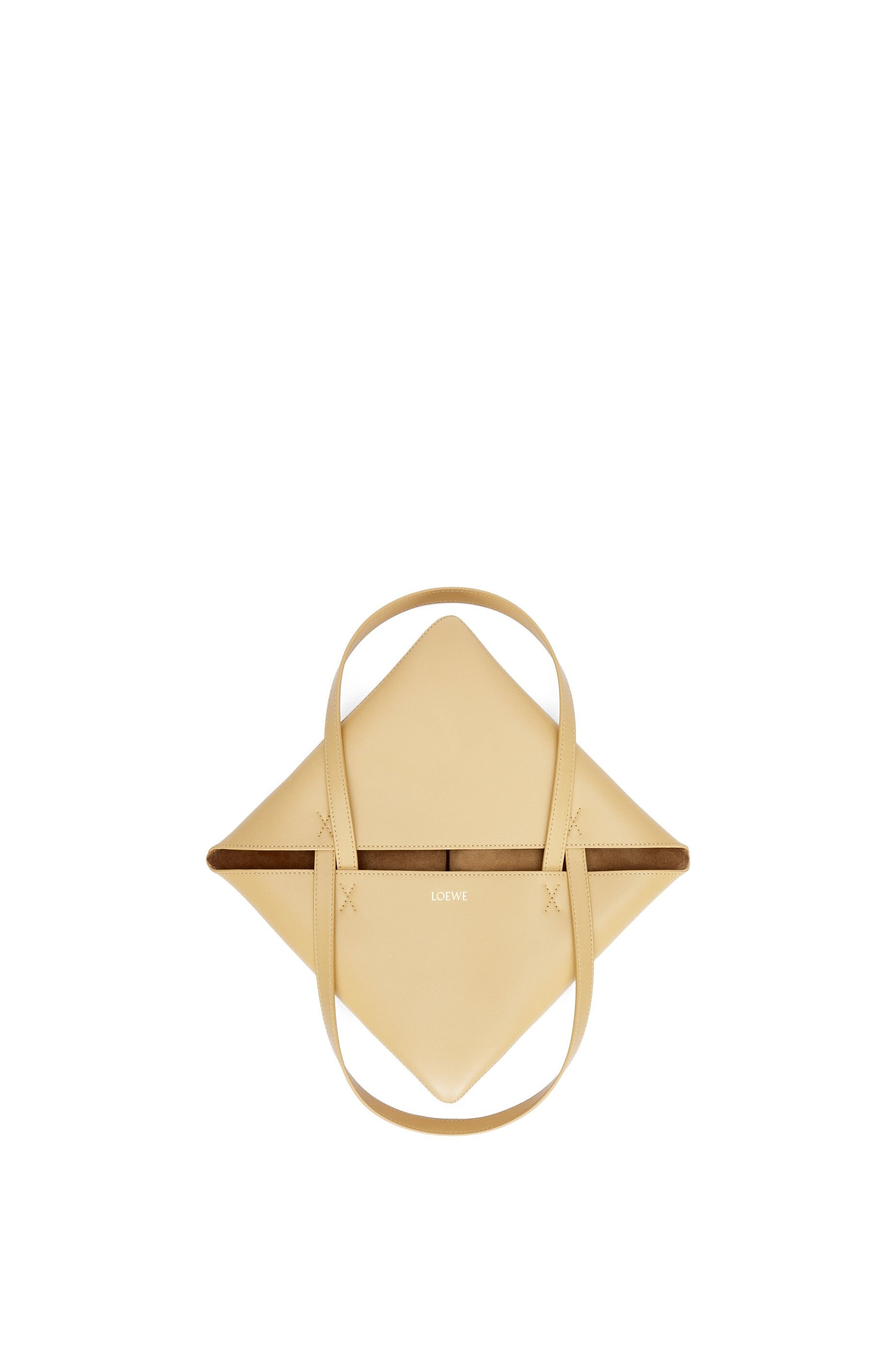 Puzzle Fold Tote in shiny calfskin - 8