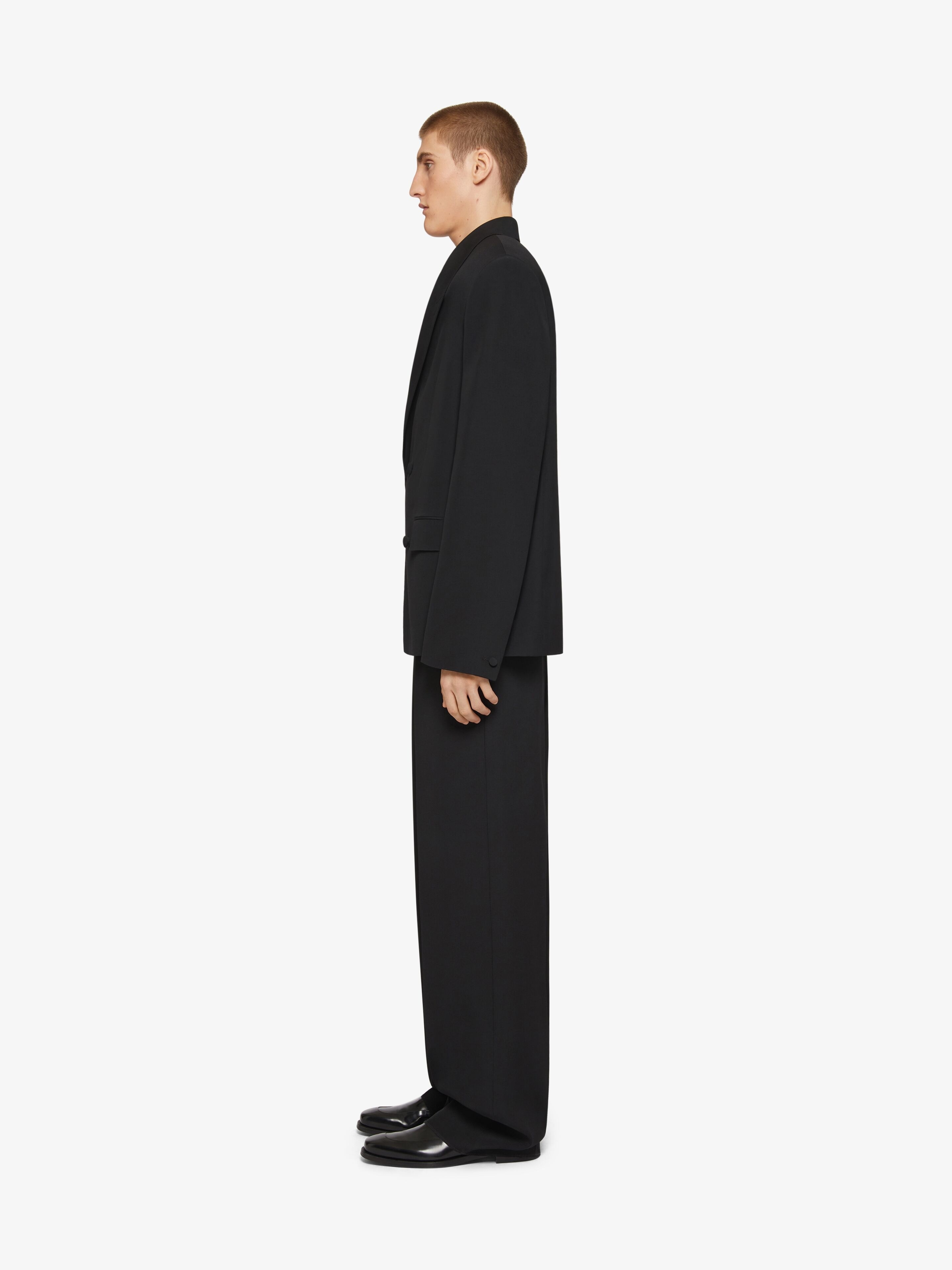 EXTRA WIDE PANTS IN WOOL - 3