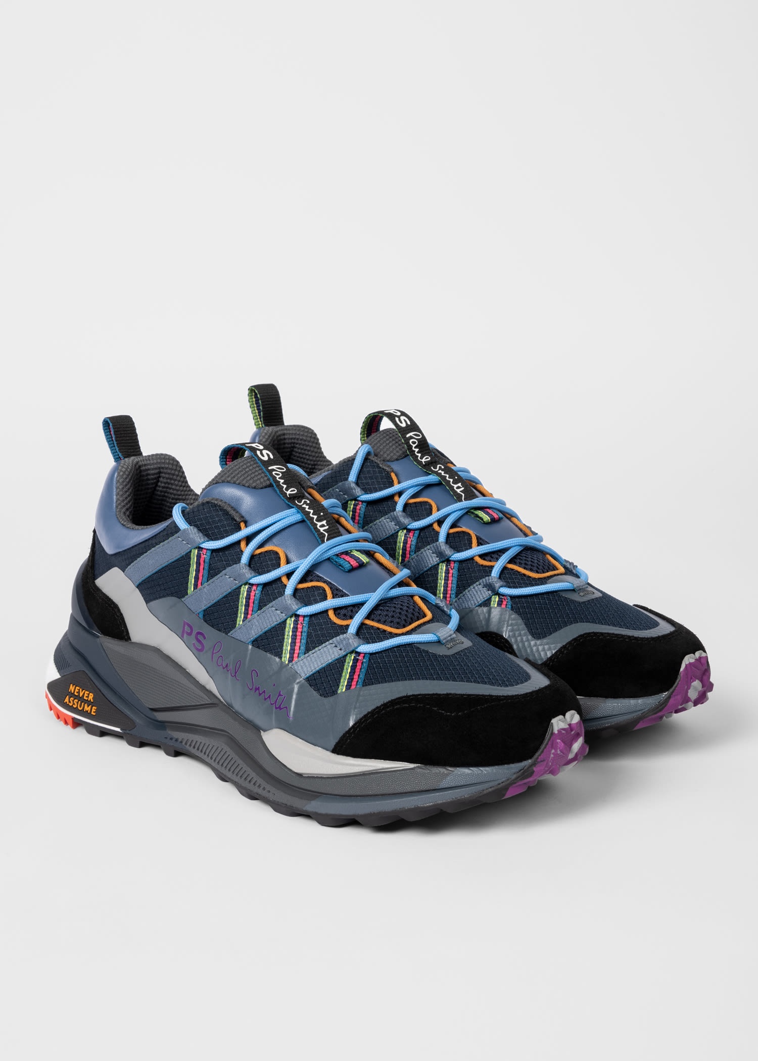 Blue 'Coburn' Trainers - 2