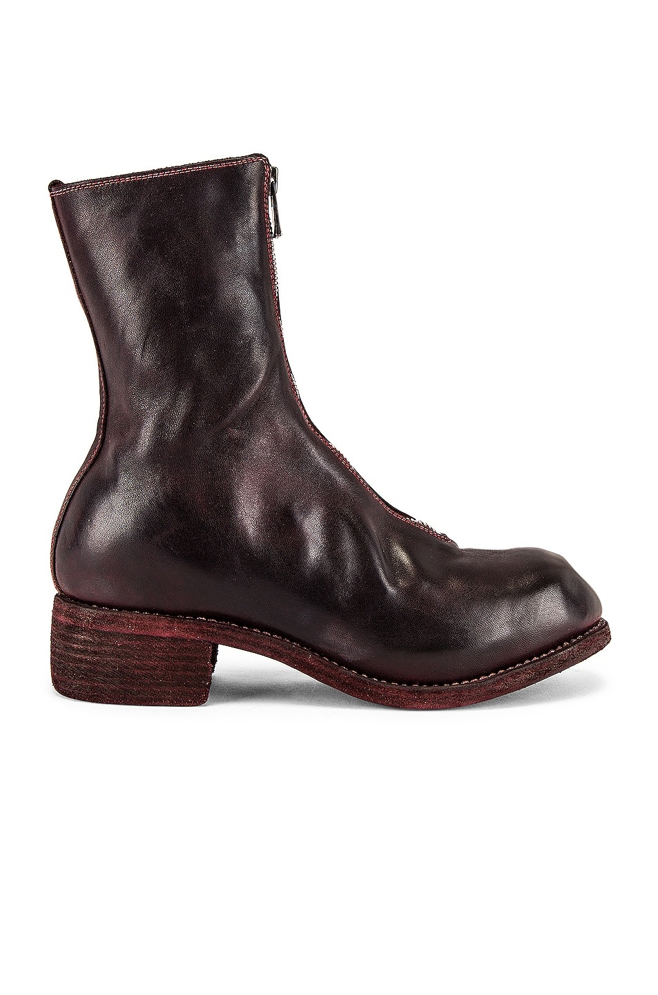 Full Grain Horse Front Zip Boot - 1