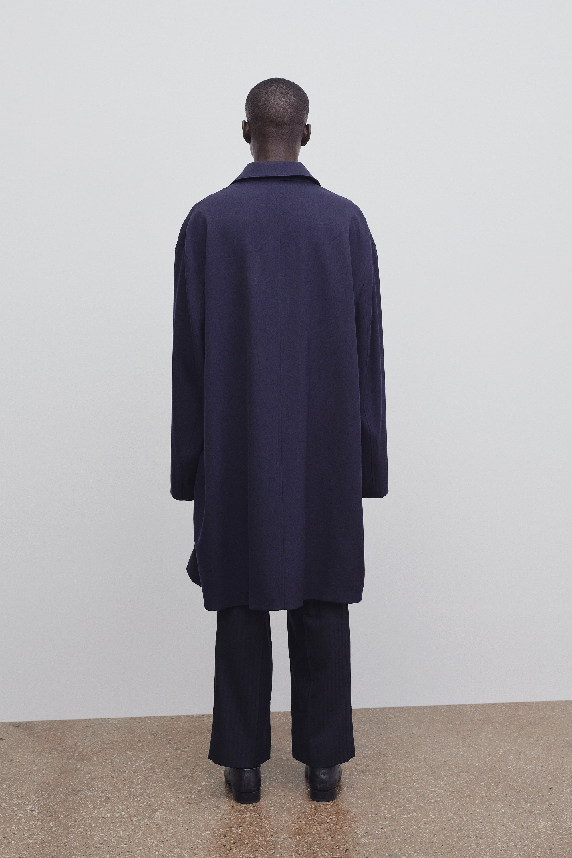Dennis Coat in Virgin Wool - 4