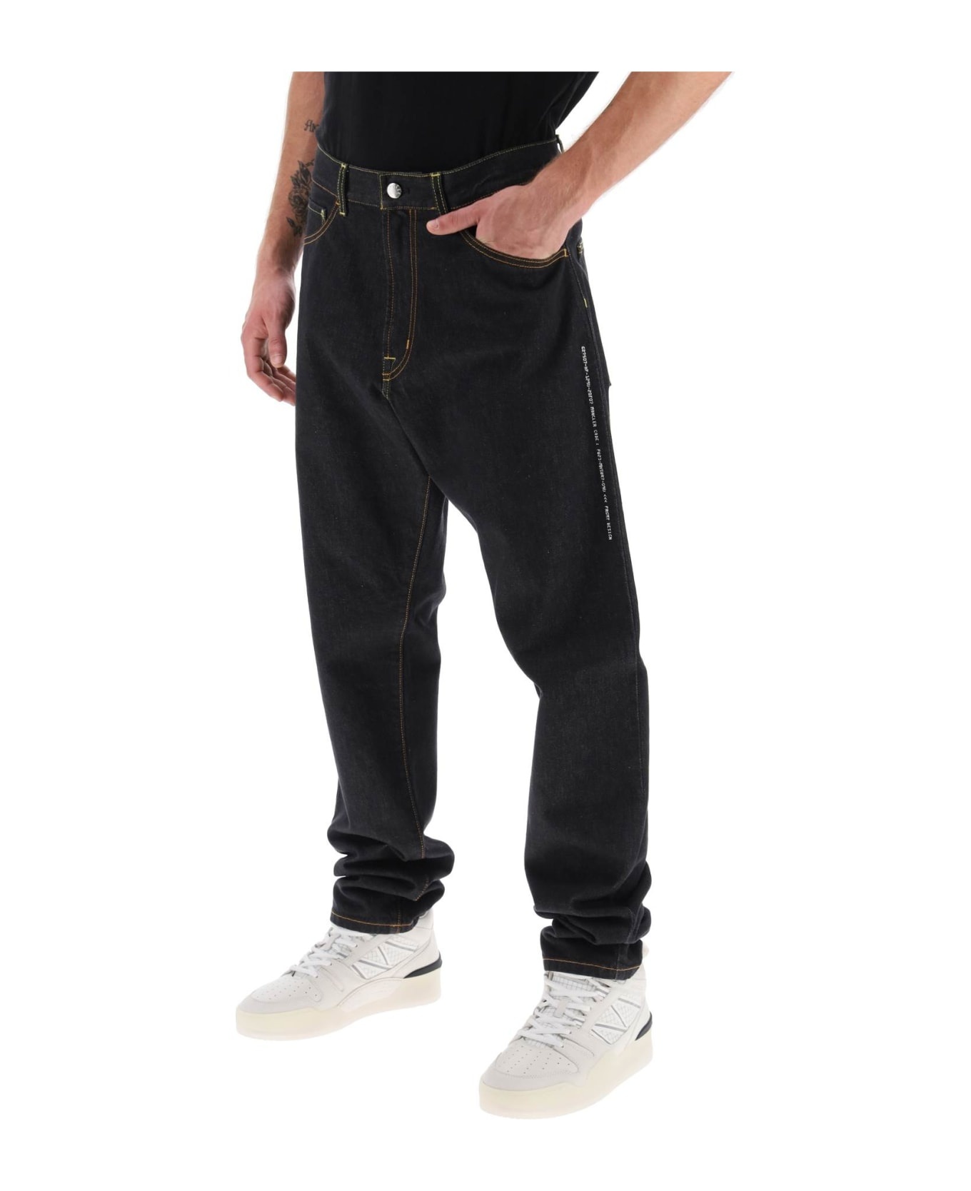 Moncler X Frgmt- Straight Leg Jeans - 4