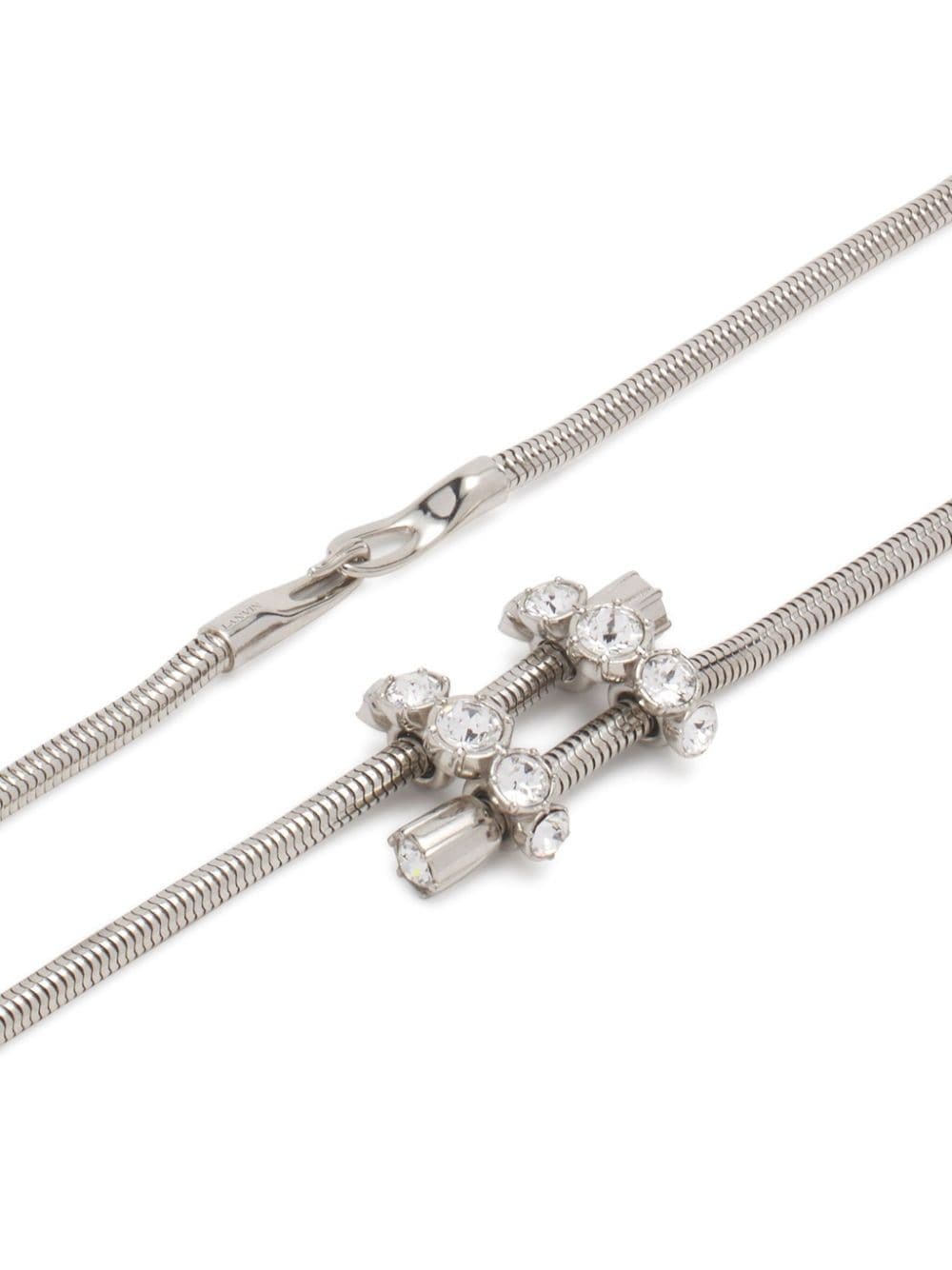 brass crystal belt - 2