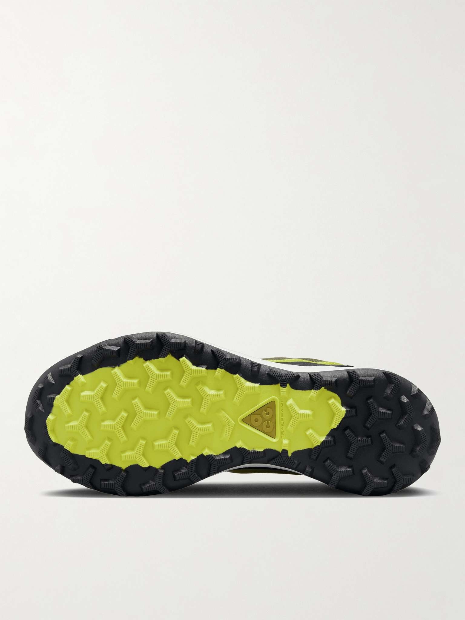 ACG Lowcate Leather-Trimmed Suede and Mesh Sneakers - 2