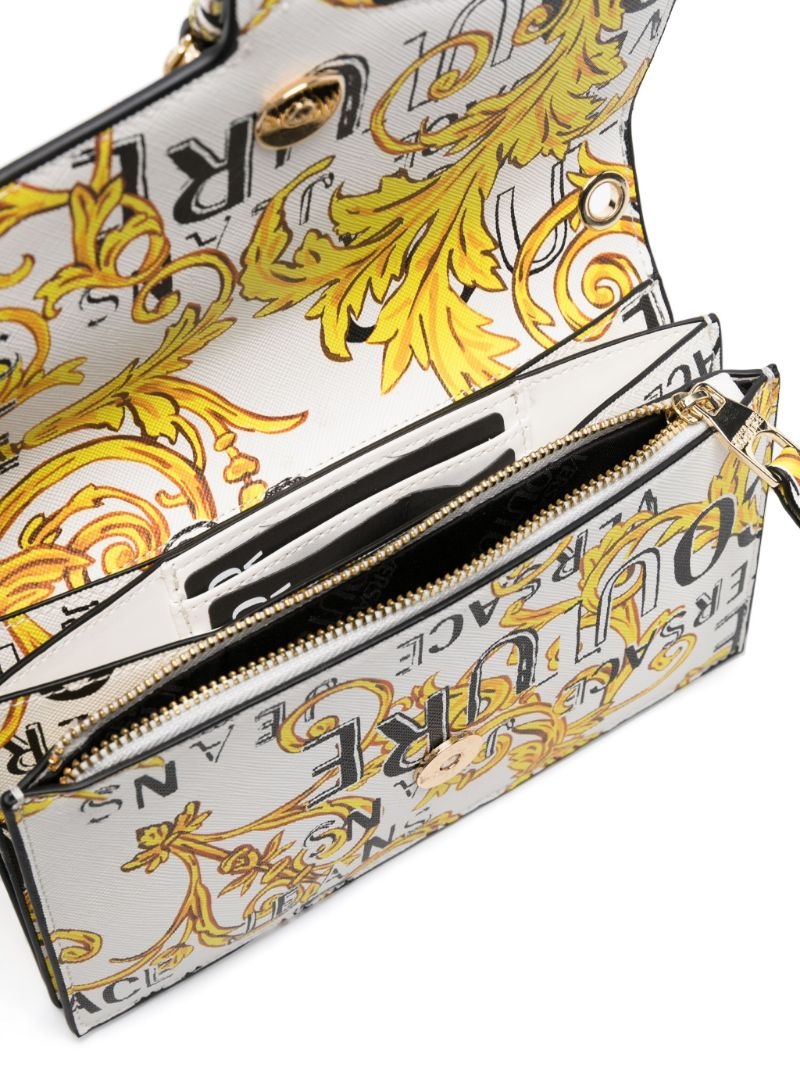 logo-print cross body bag - 7