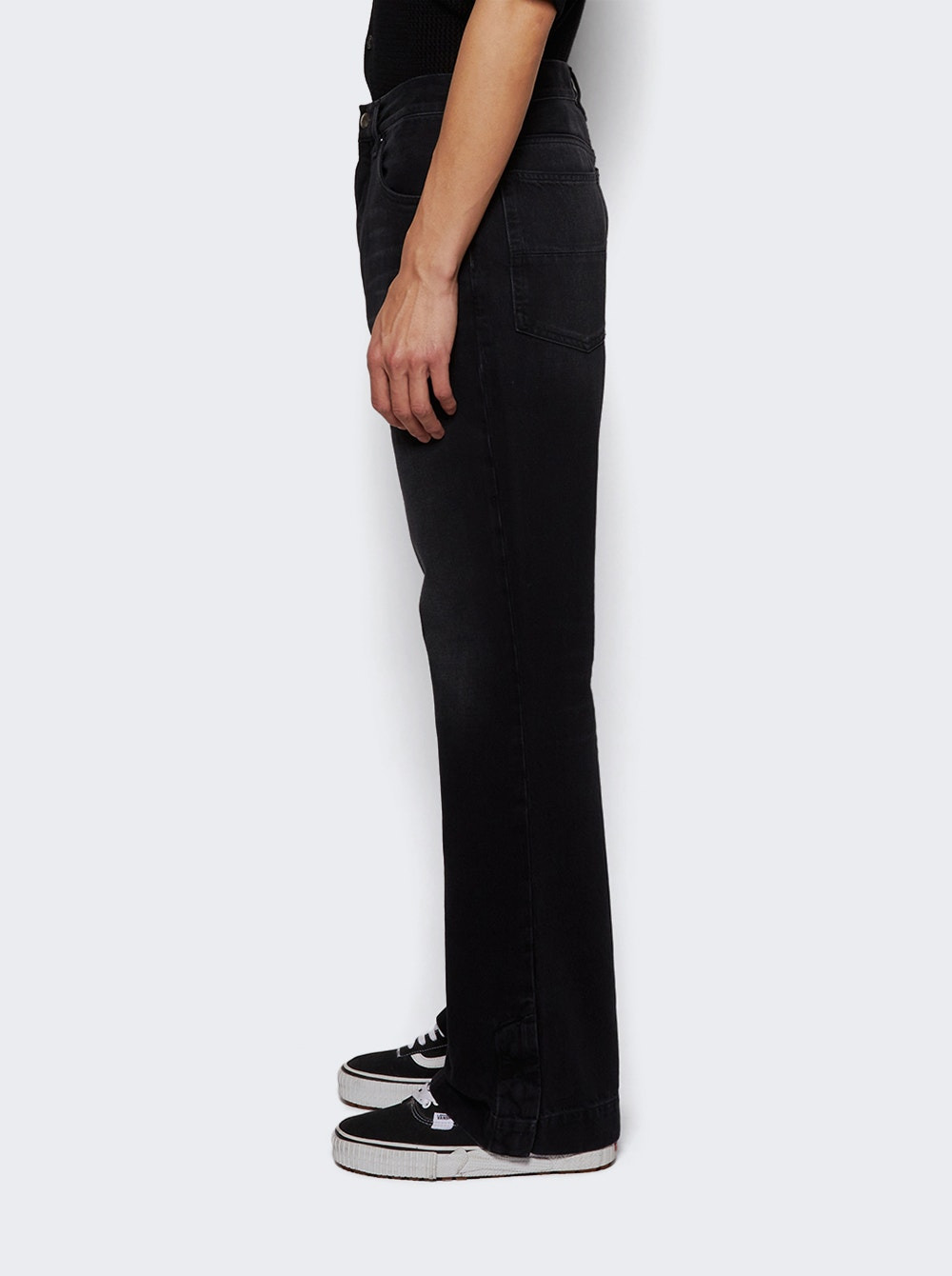 Straight Flare Jean Vintage Black - 3