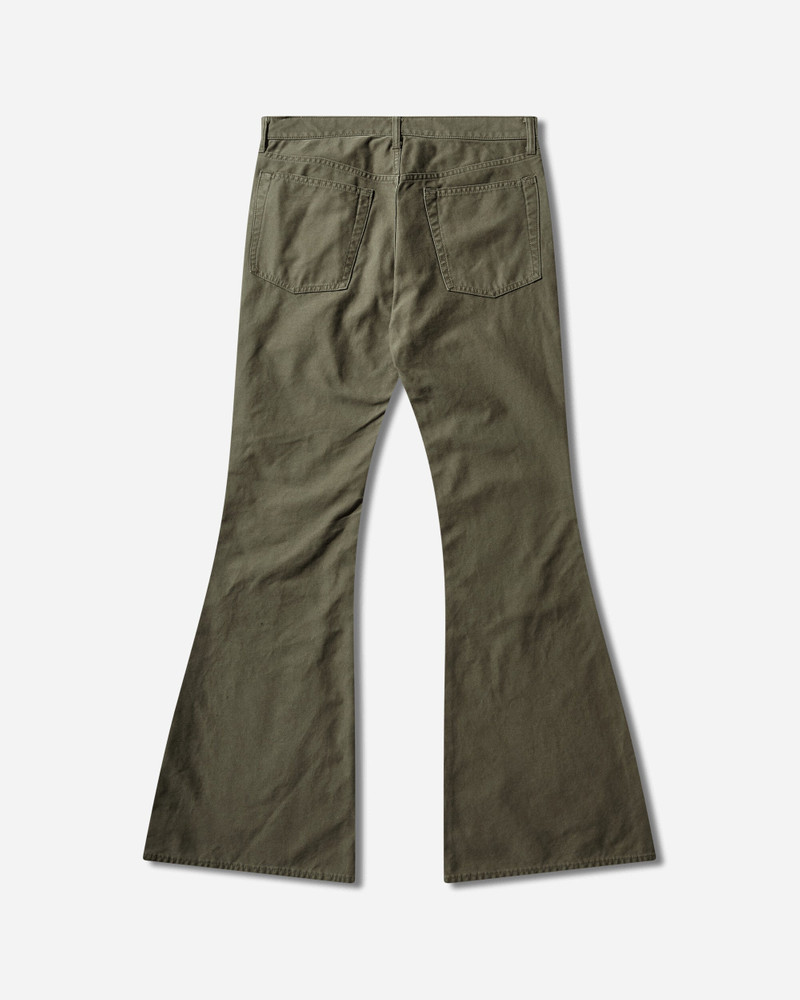 Junya Watanabe MAN Men's Flared Bootcut Trousers Khaki outlook