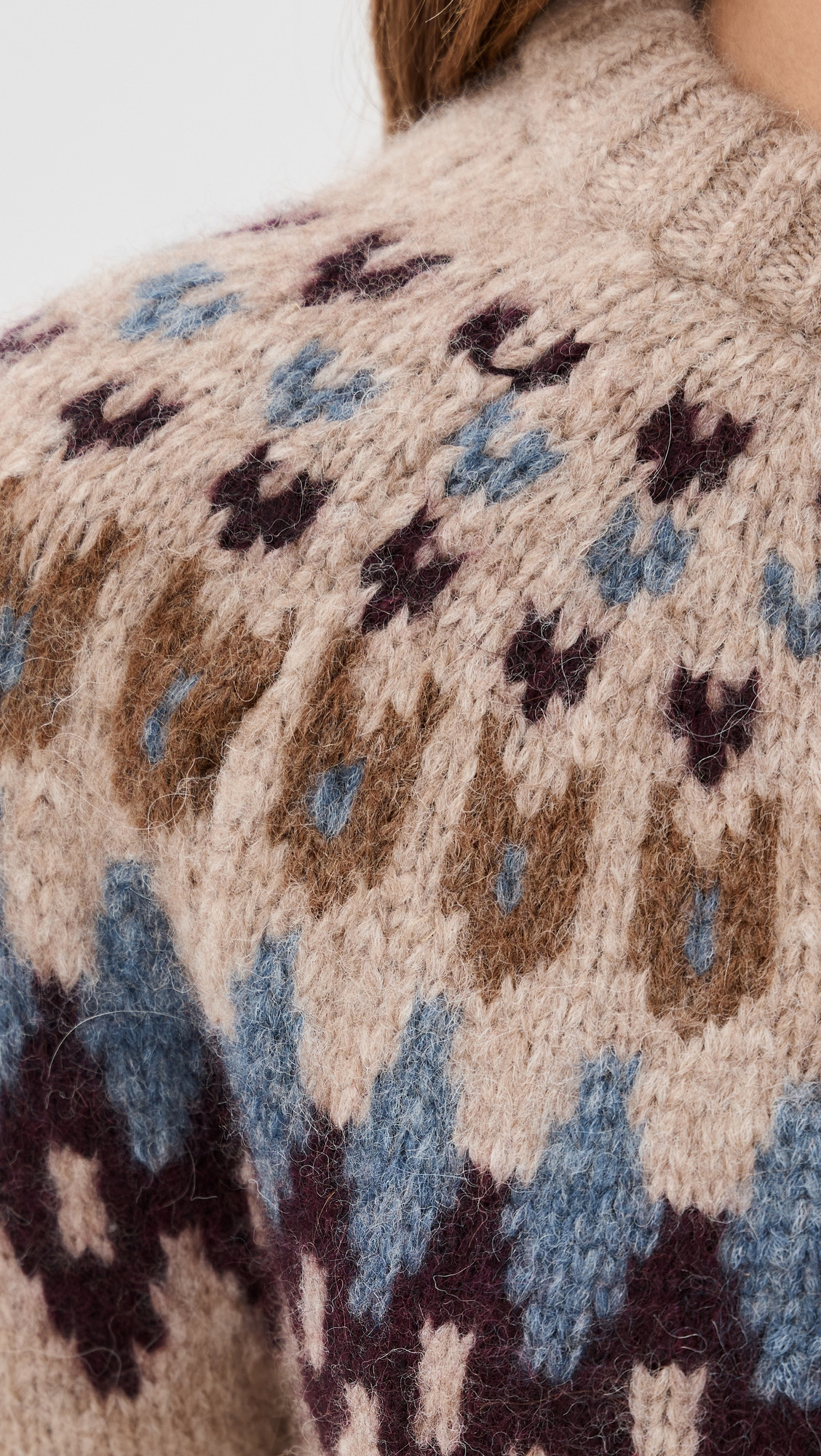Christina Fair Isle Cardigan - 5