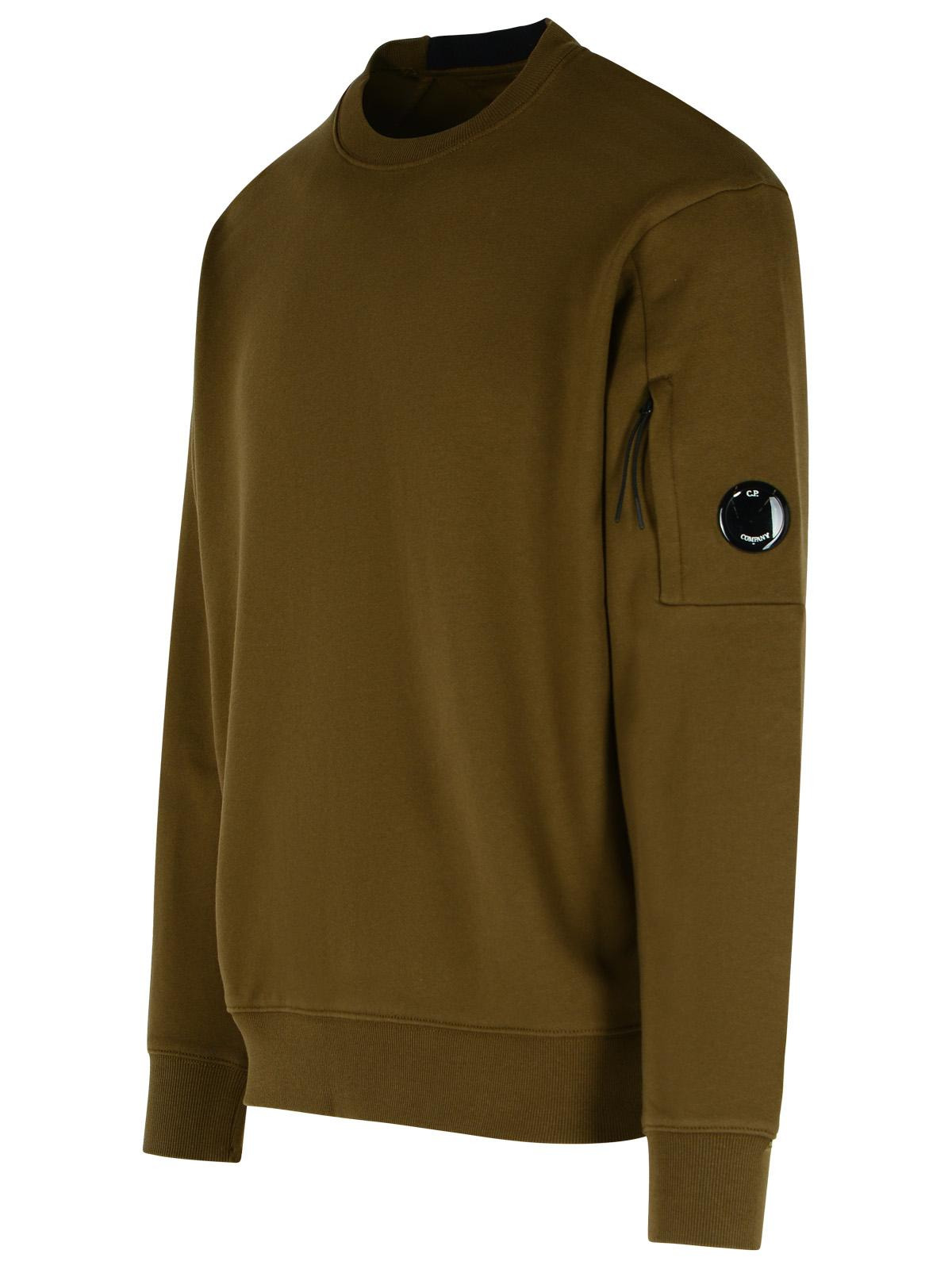 C.P. Company 'Raised' Green Cotton Sweatshirt Men - 2