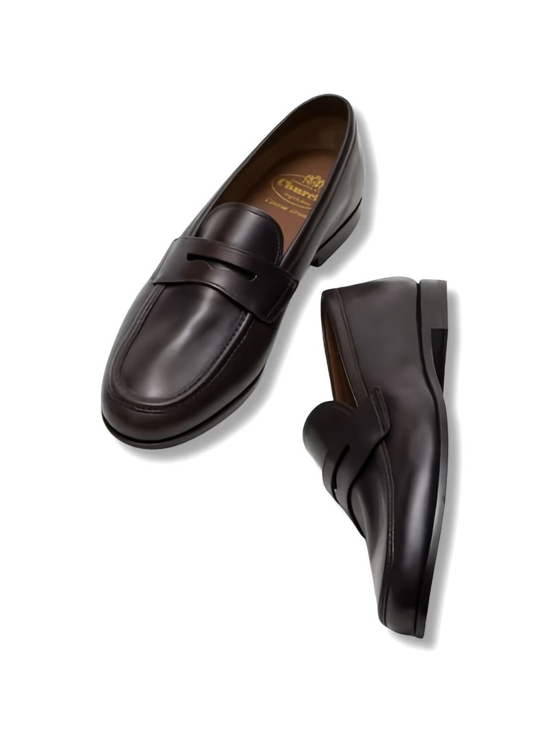 Church's penny-slot leather loafers outlook