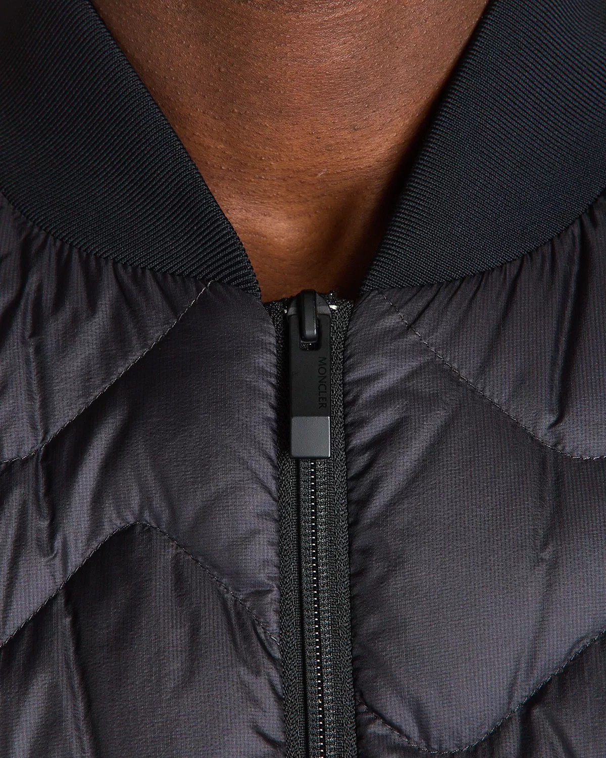 Brun Quilted Bomber Jacket - 6