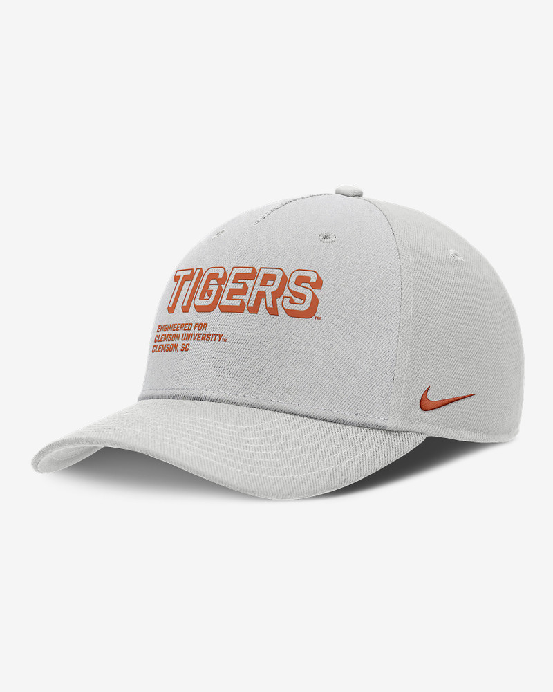 Clemson On-Field Primetime Rise Men's Nike College Adjustable Hat 1
