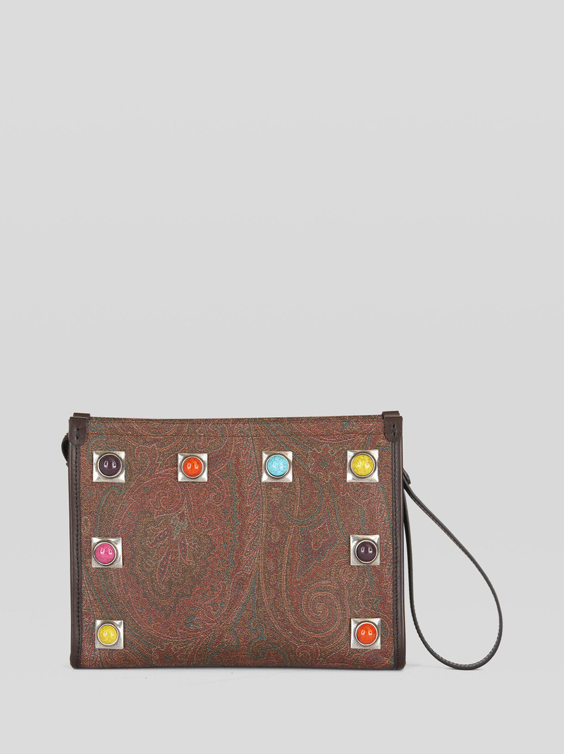 PAISLEY NÉCESSAIRE WITH MULTI-COLOURED STUDS 3