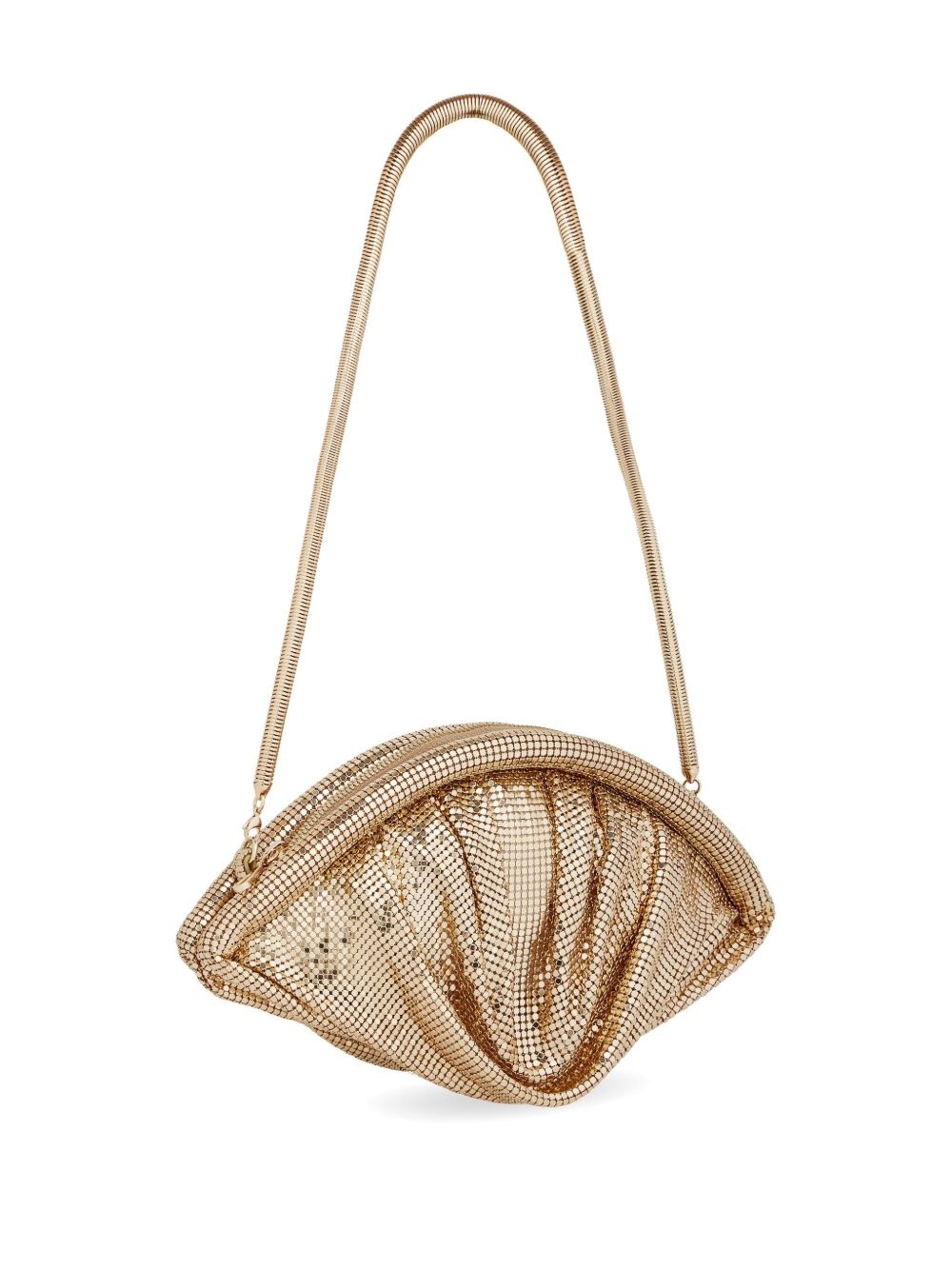 mesh evening clutch bag - 4