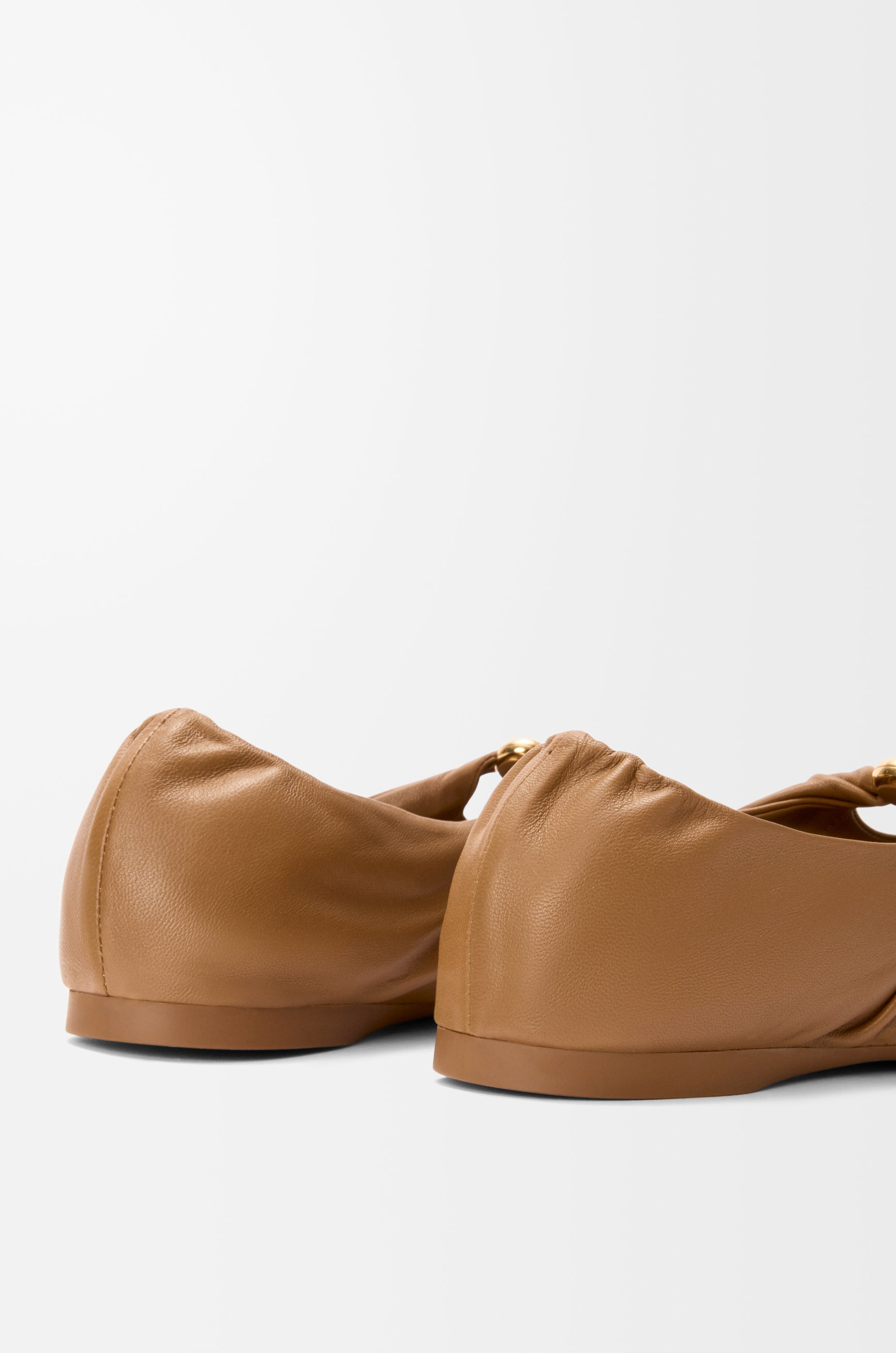 Pebble Soft ballerina in nappa lambskin - 5