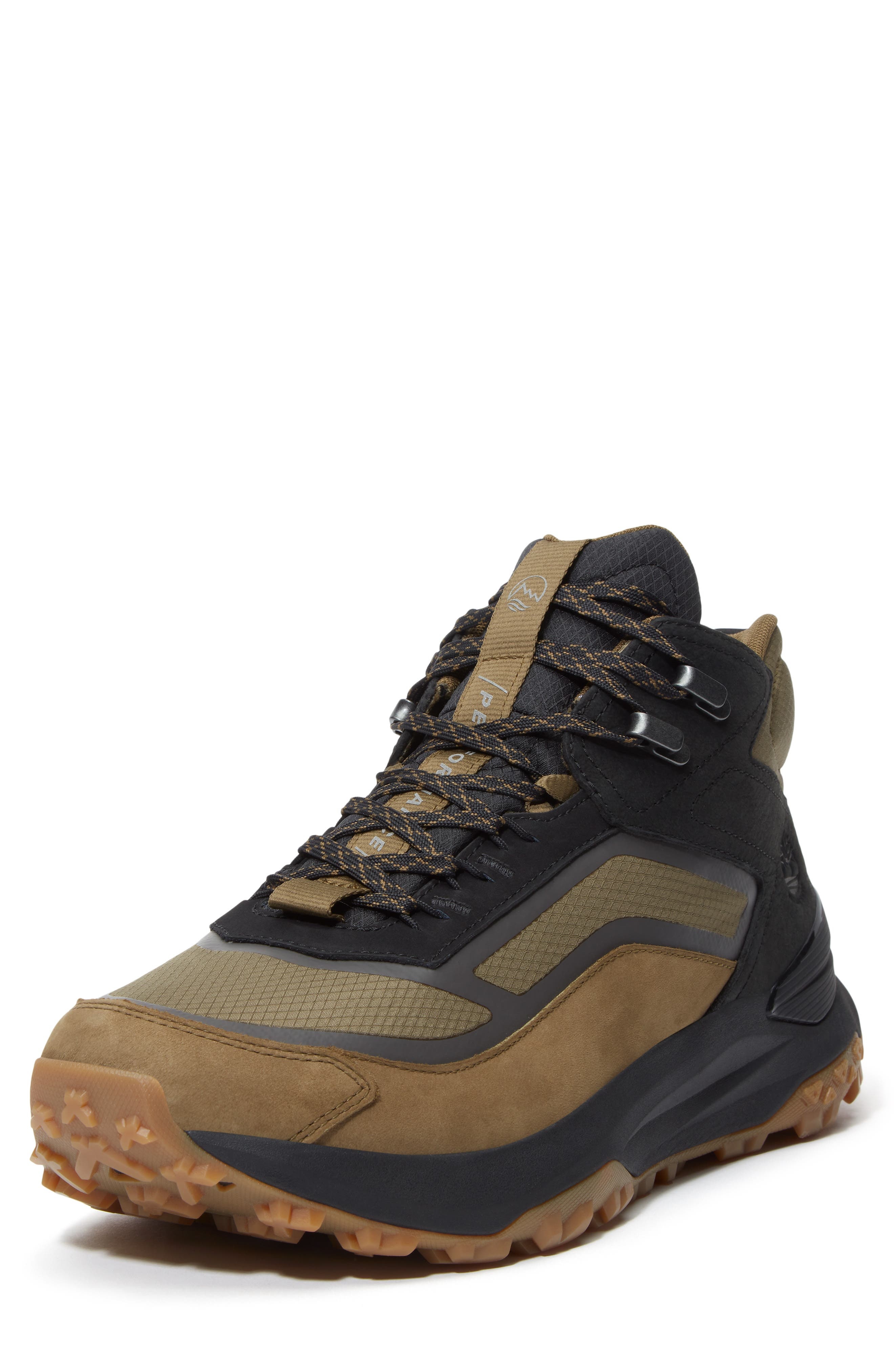 Timberland Motion Access Waterproof Sneaker in Olive Ripstop at Nordstrom - 7