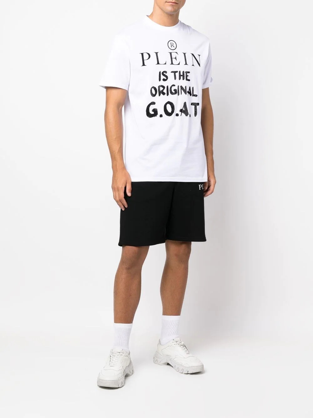 logo-print short-sleeved T-shirt - 4