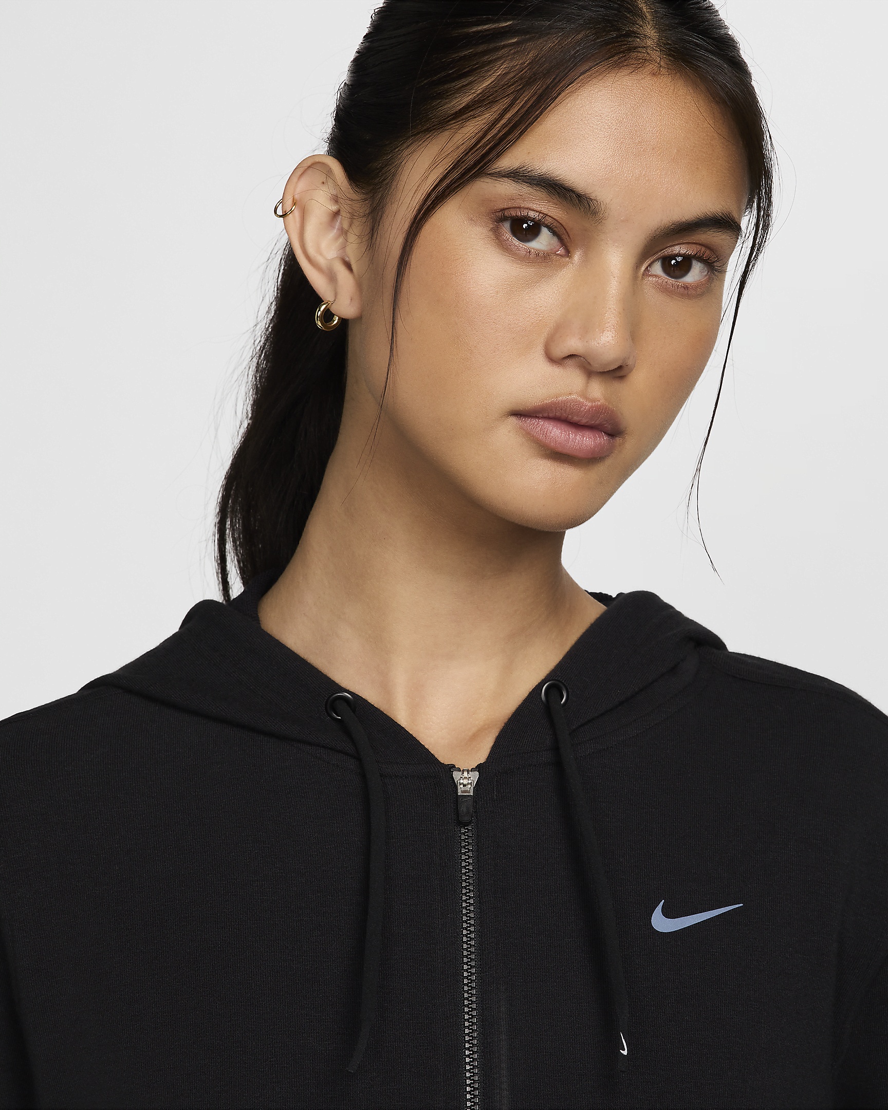 Nike Dri-FIT One Women's Full-Zip French Terry Hoodie - 3