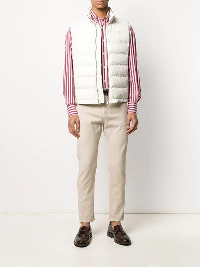 Brunello Cucinelli stripe shirt outlook