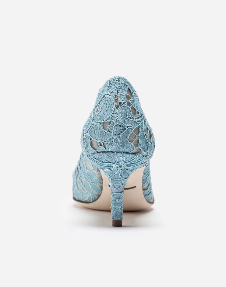 Pump in Taormina lace with crystals - 4