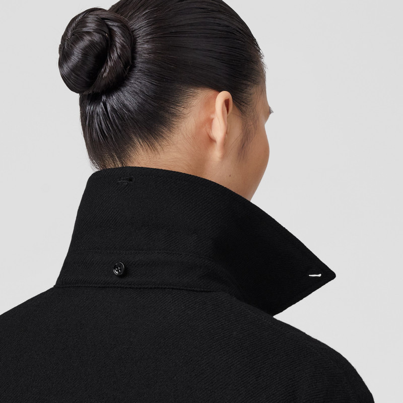 Embroidered Oak Leaf Crest Wool Jacket 5