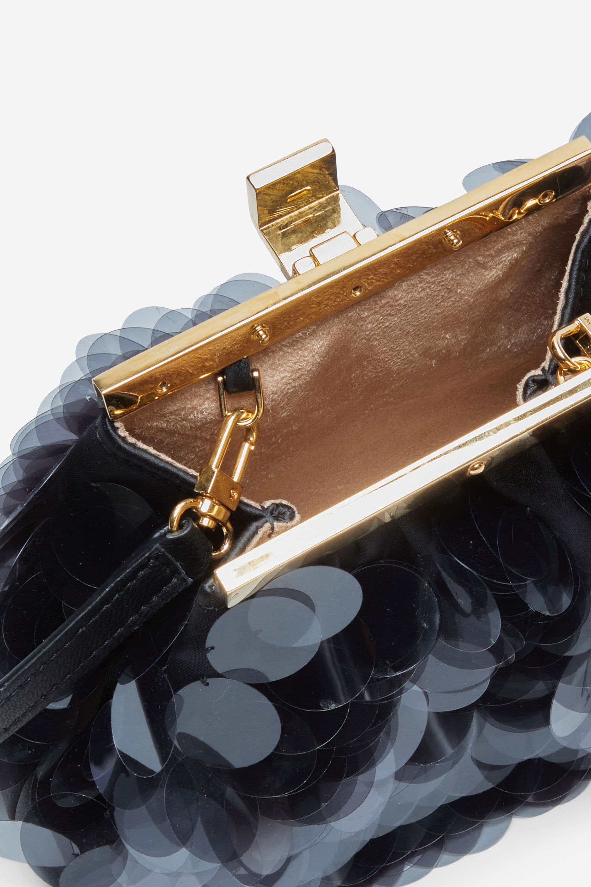 MINI PUFFY JEANNE SEQUIN SHOULDER BAG - 4