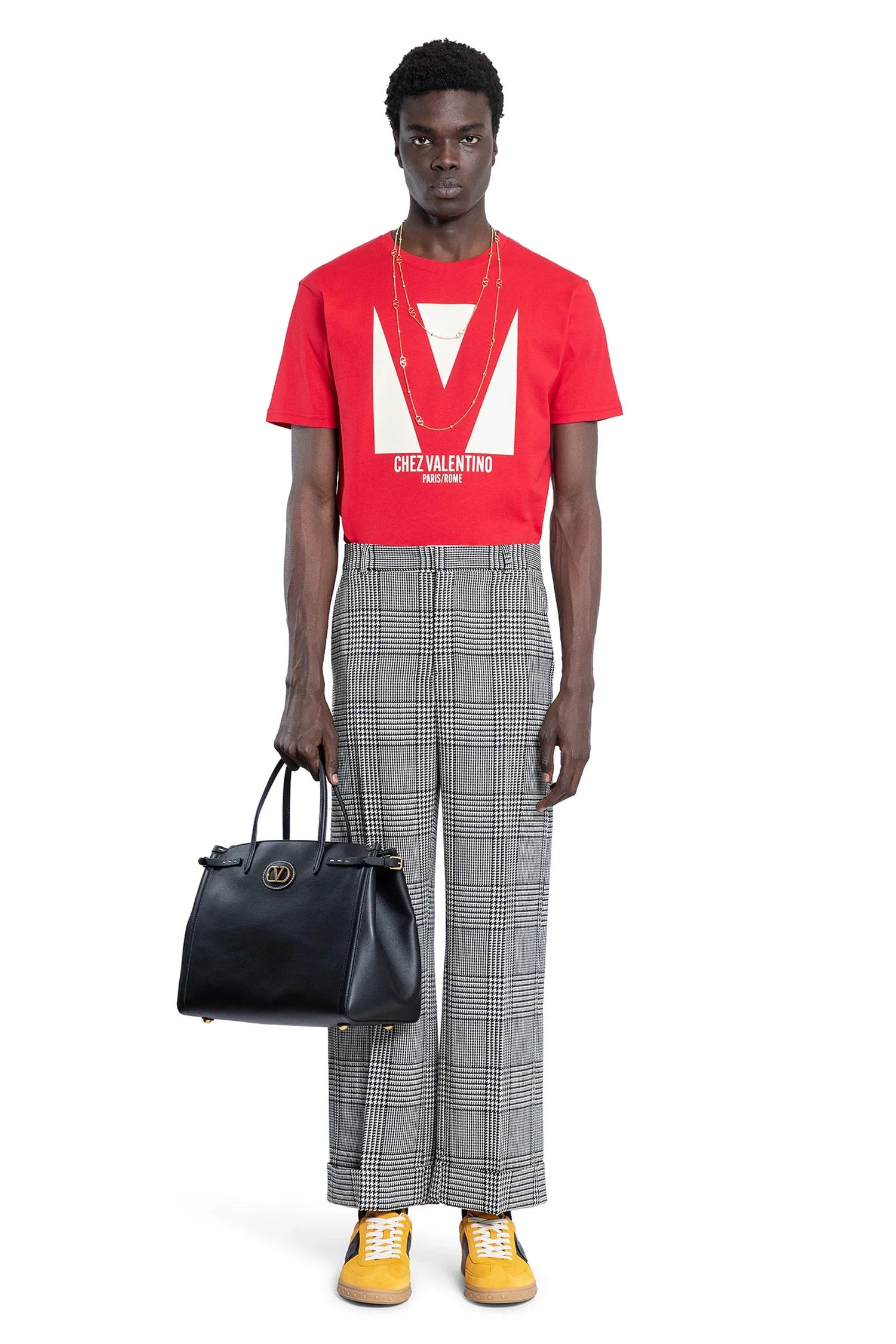 Prince-Of-Wales-Check-Turn-Up-Trousers - 4