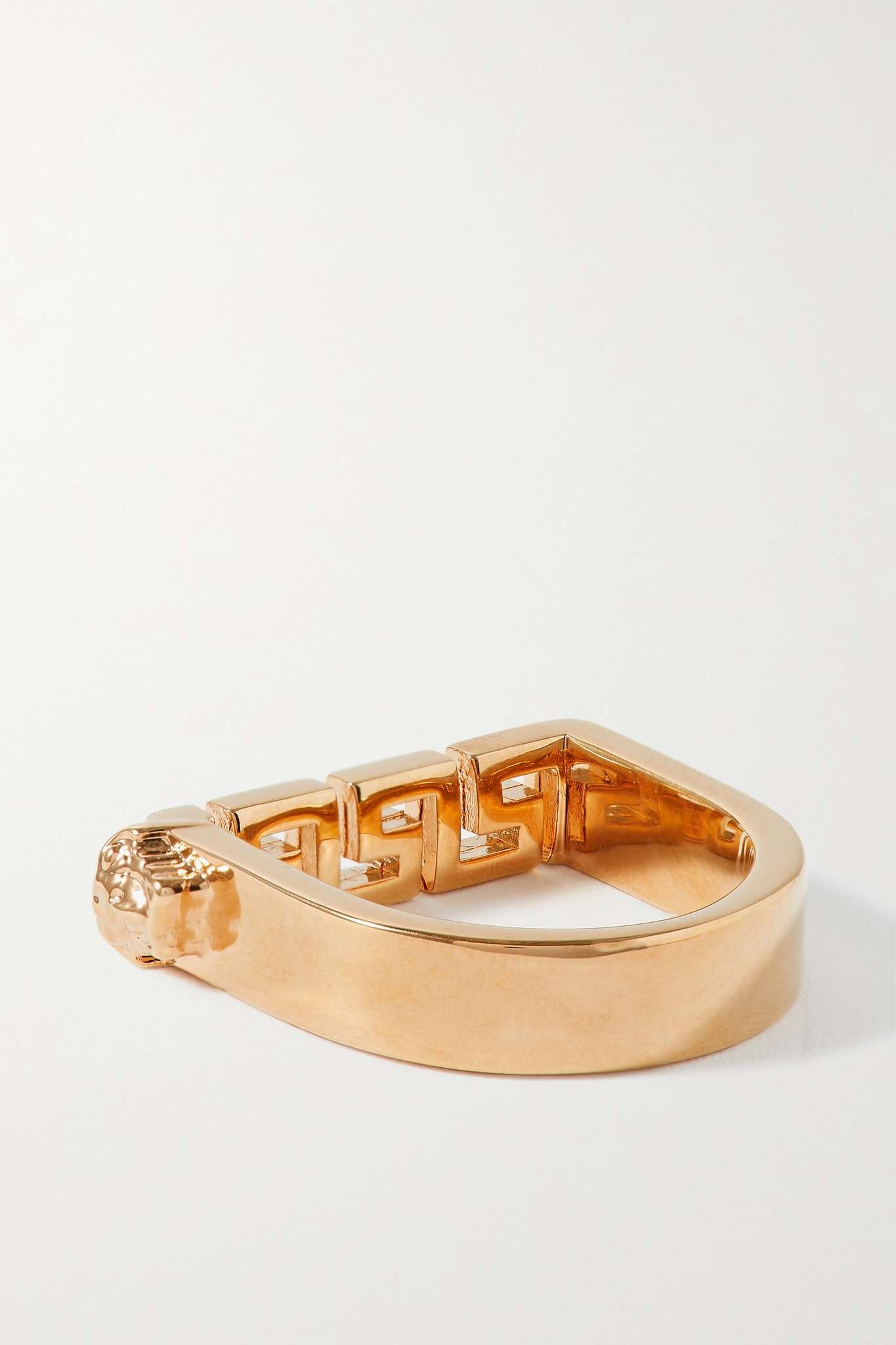 Gold-tone ring - 3