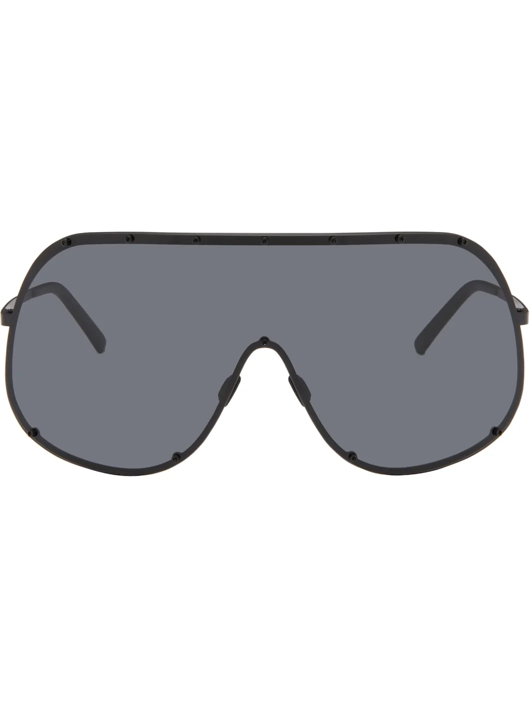 Black Tower Shield Sunglasses - 1