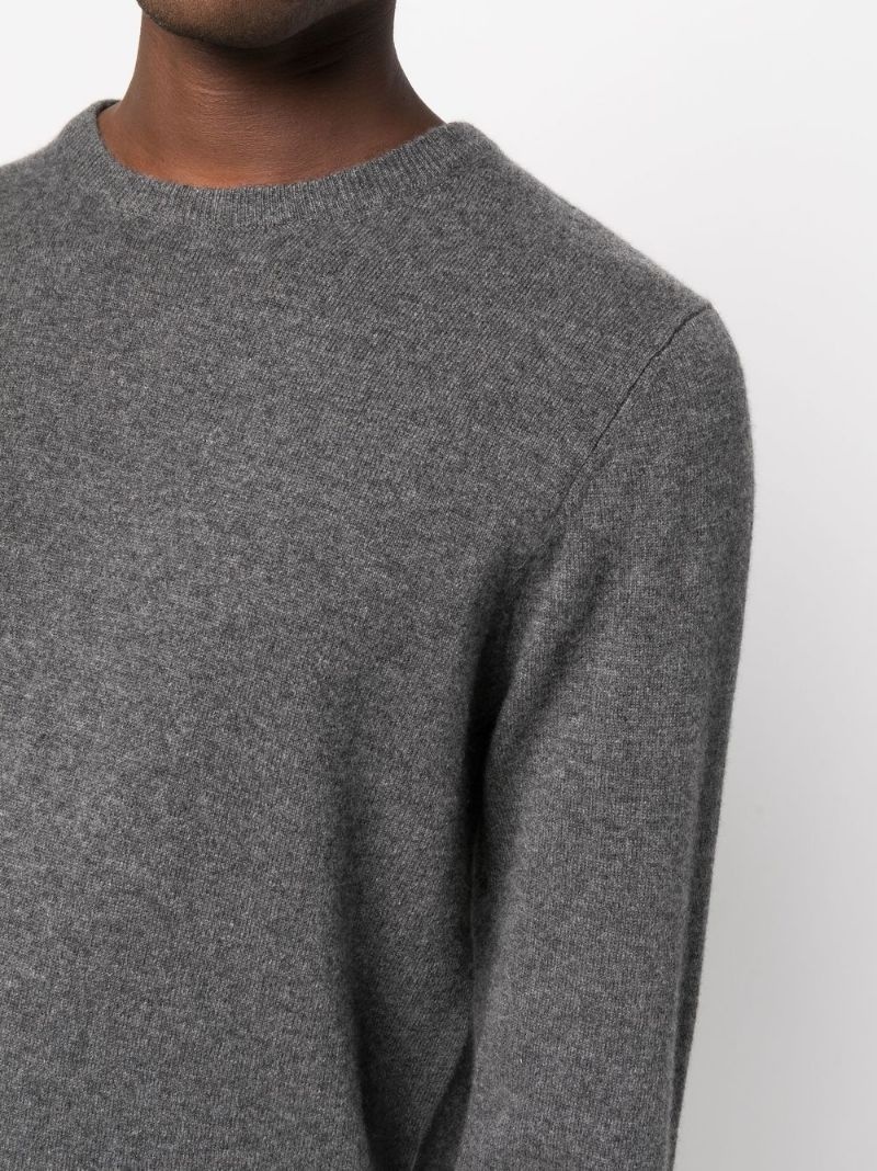 crew-neck cashmere jumper - 6