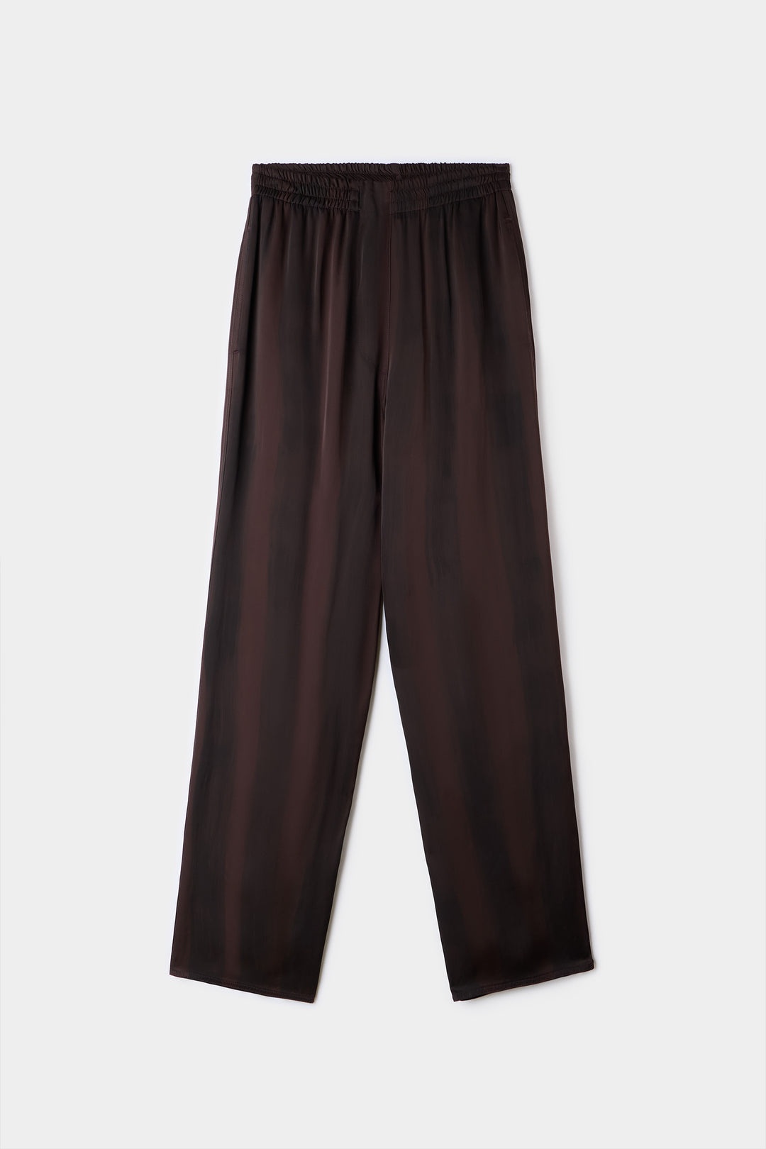 ELASTIC PANTS / brown - 2