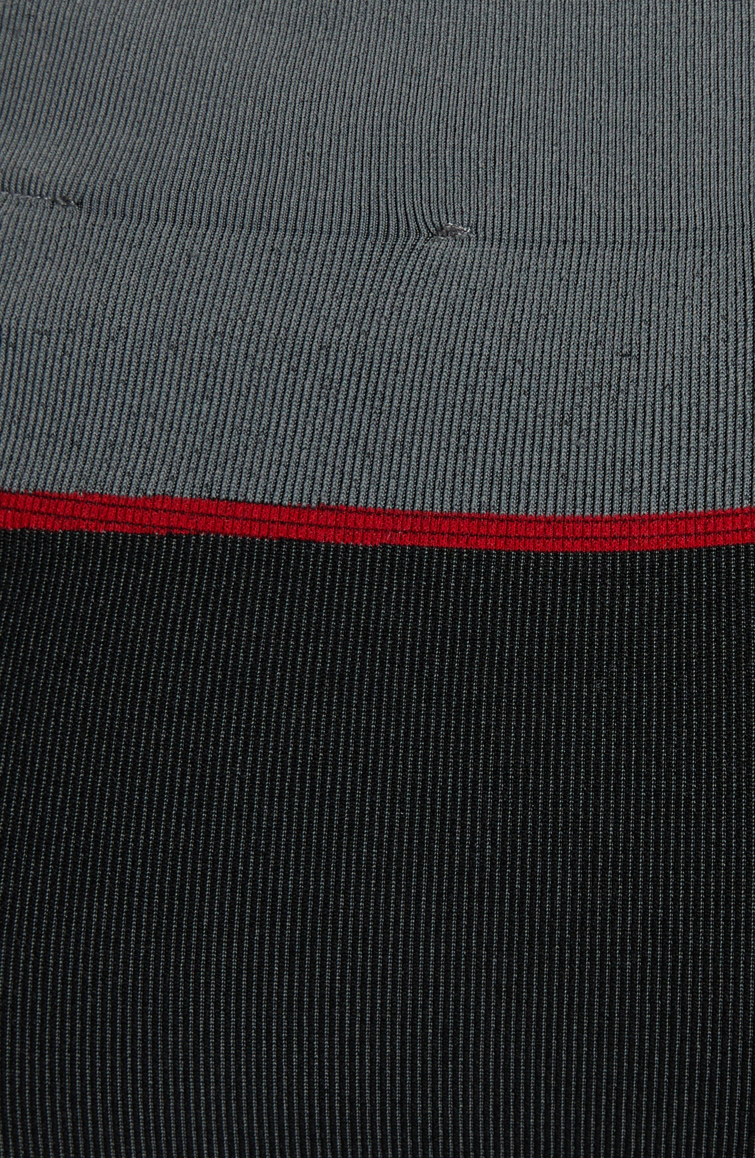 Moncler Grenoble Logo High Waist Rib Sweater Leggings in Black at Nordstrom - 6