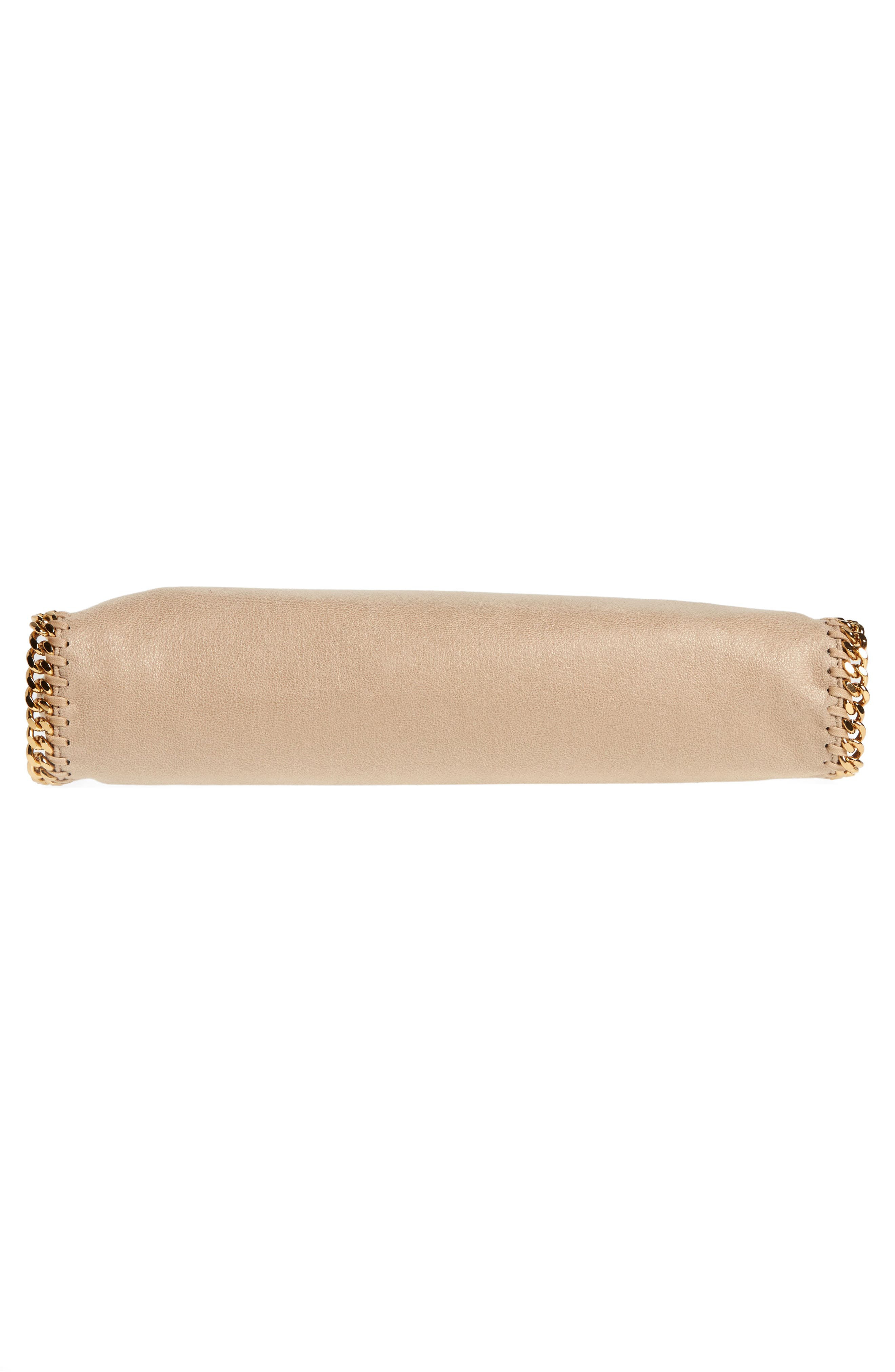 Stella McCartney Falabella Faux Leather Foldover Tote in 9300 Butter Cream at Nordstrom - 7