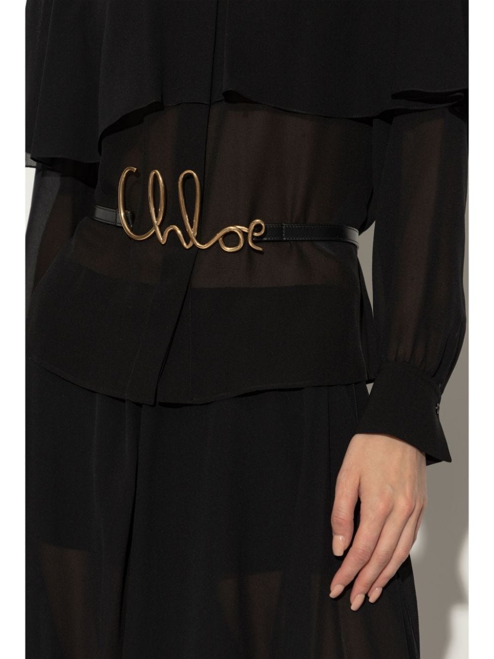 Iconic Small buckle belt - 2