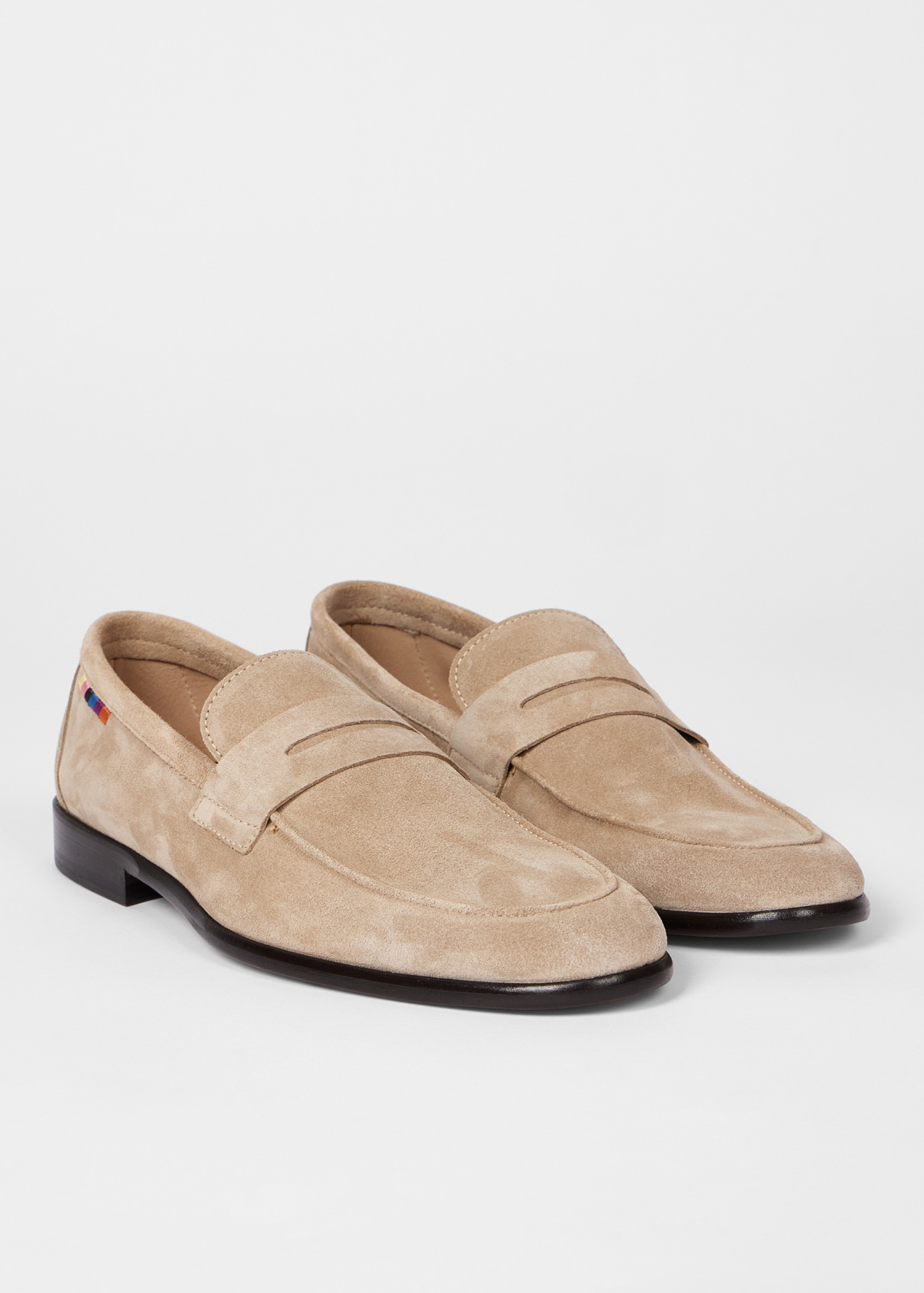 Women's Sand Suede 'Figaro' Loafers - 4