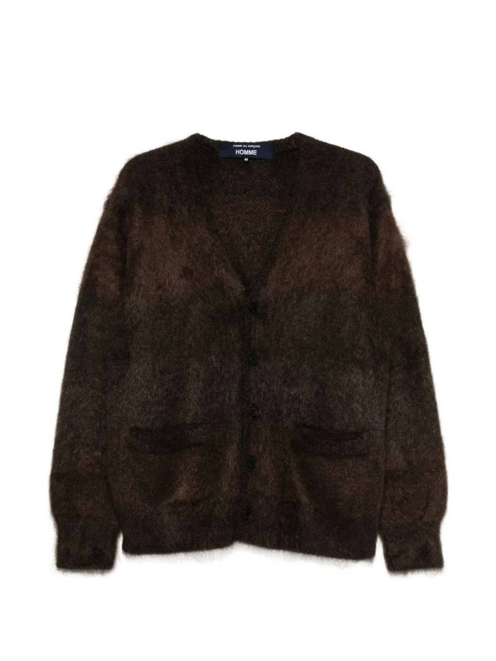 fuzzy alpaca cardigan - 1