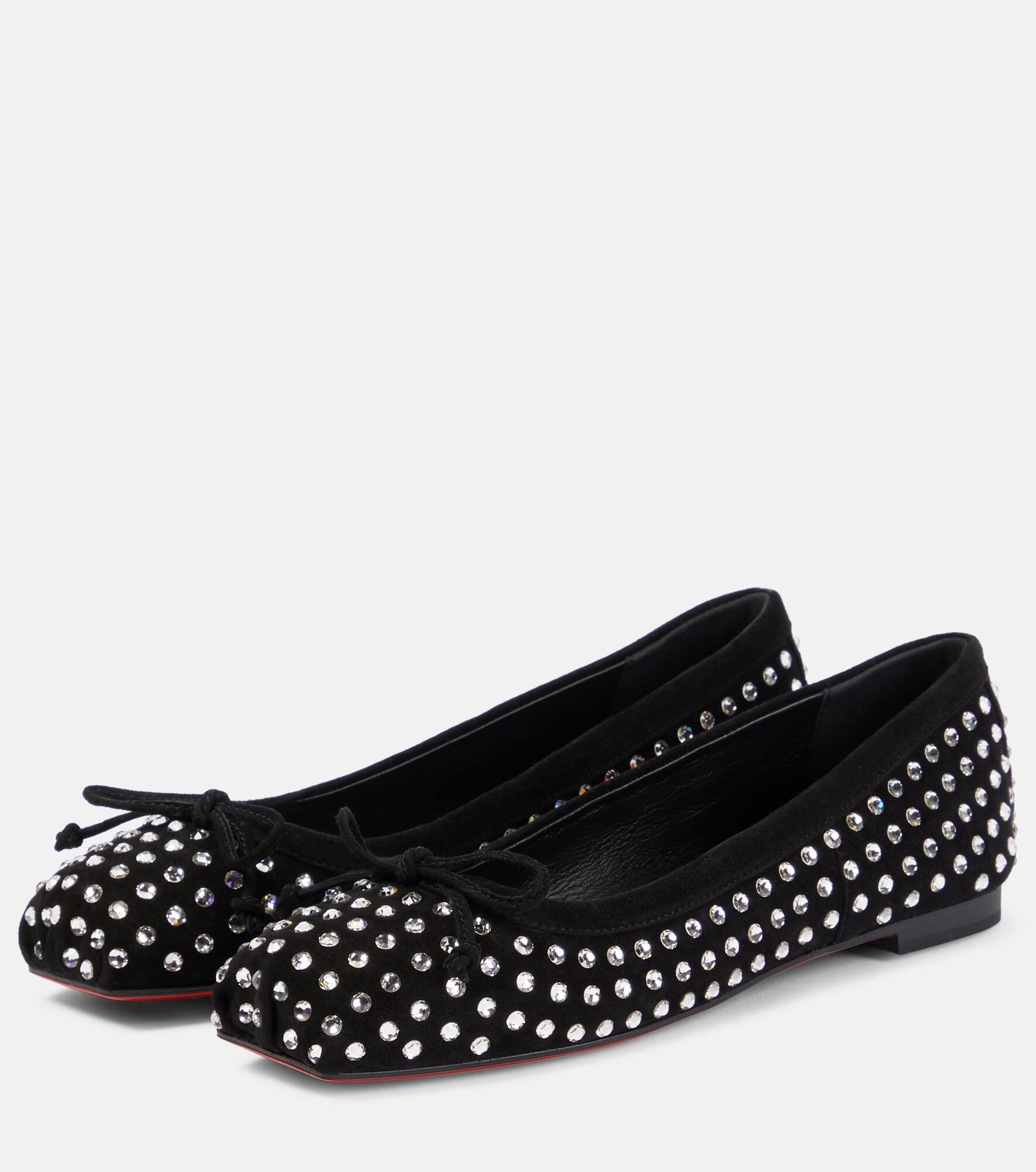 Mamadrague crystal-embellished ballet flats - 5