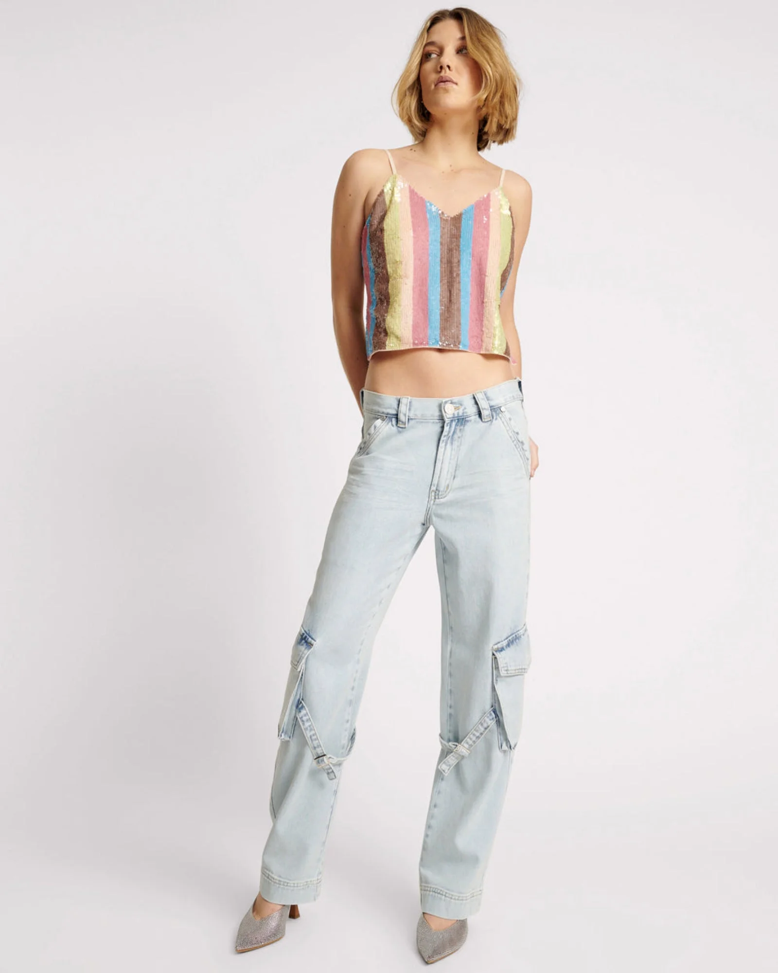 Luna Utility Denim Jeans - Florence - 1