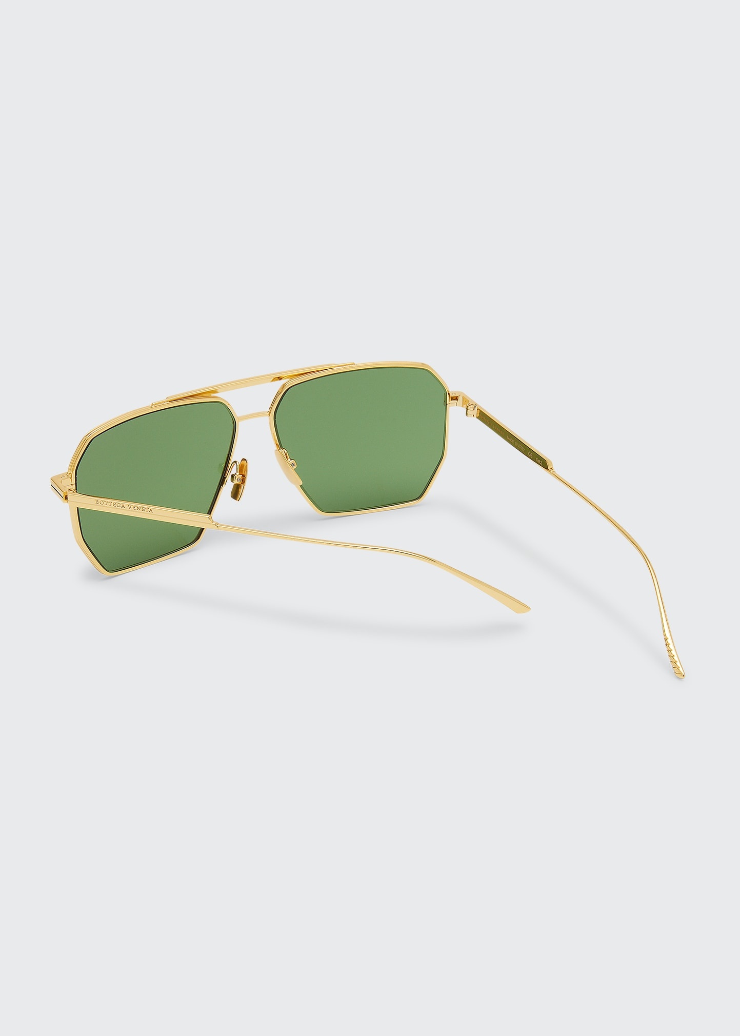 Metal Aviator Sunglasses - 3