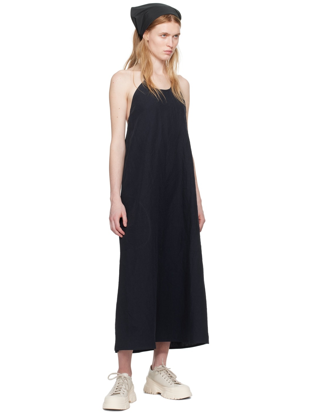 Navy Deline Maxi Dress - 4