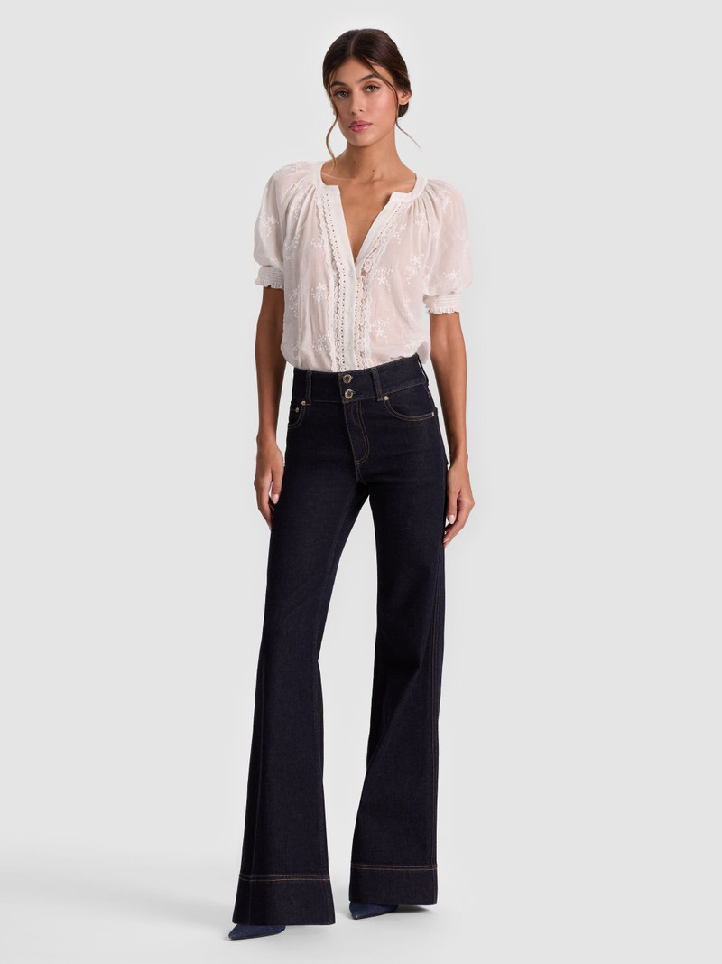 THALIA BUTTON DOWN BLOUSE 3