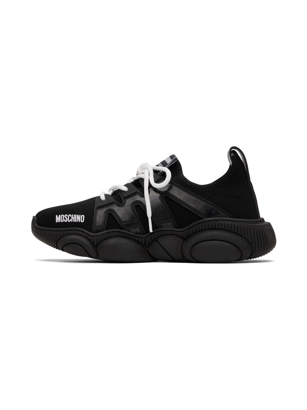 Black Teddy Sneakers - 3